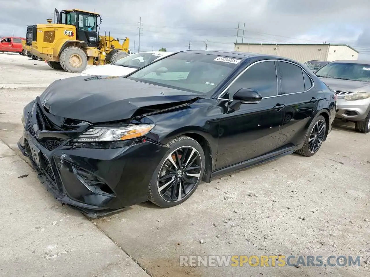 1 Photograph of a damaged car 4T1BZ1HK4KU028644 TOYOTA CAMRY 2019
