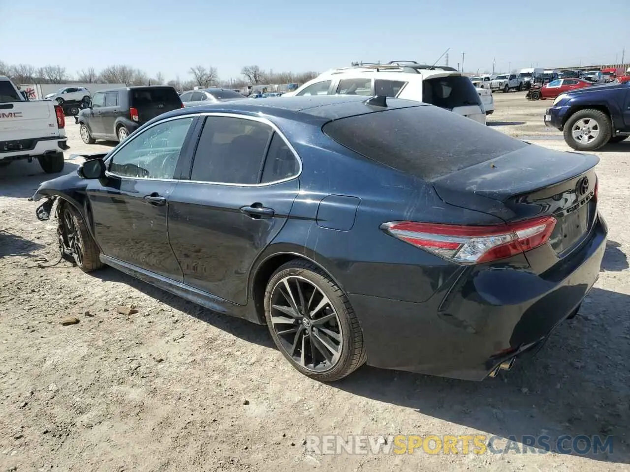 2 Photograph of a damaged car 4T1BZ1HK4KU030863 TOYOTA CAMRY 2019