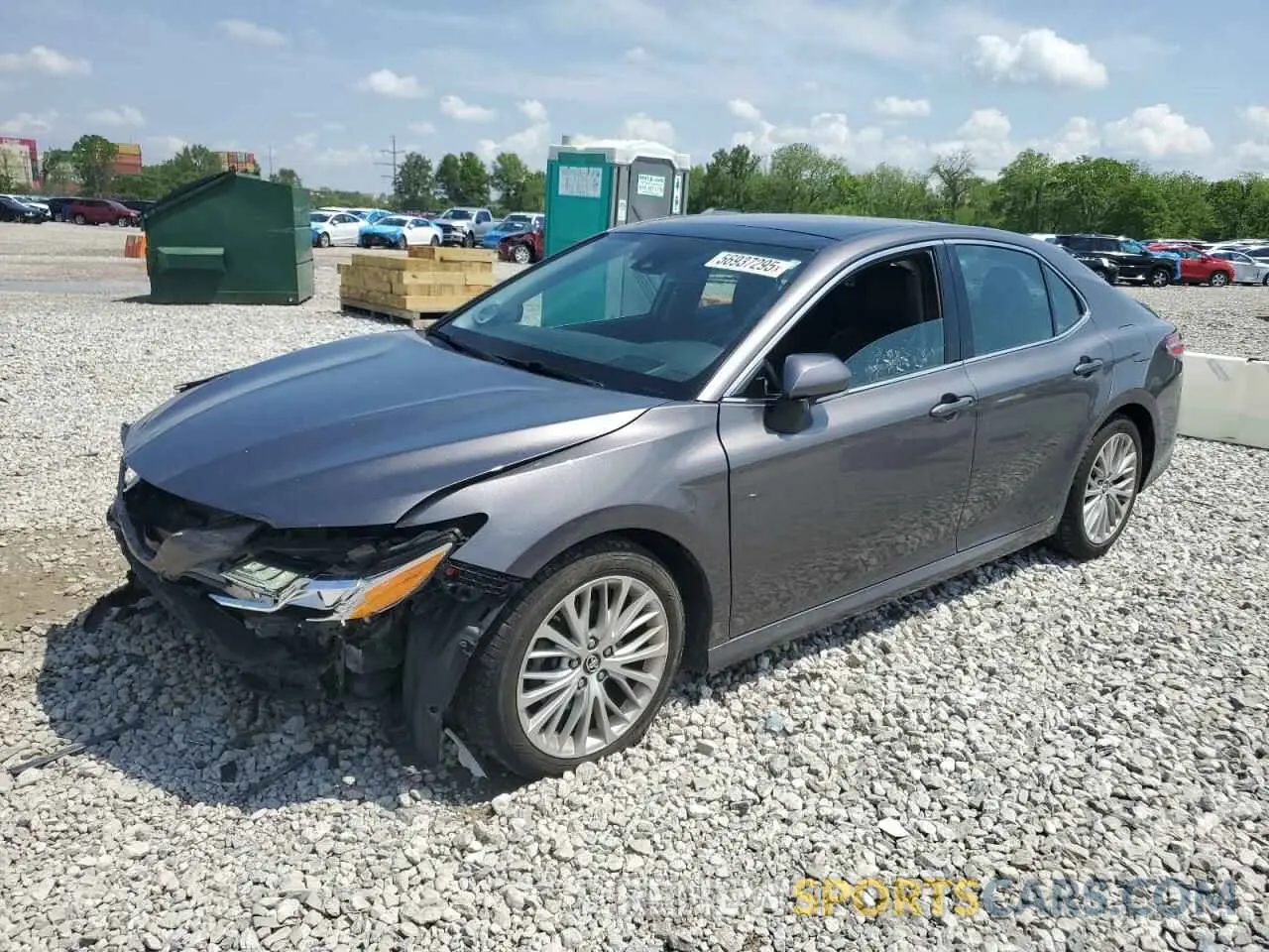 1 Photograph of a damaged car 4T1BZ1HK5KU027471 TOYOTA CAMRY 2019