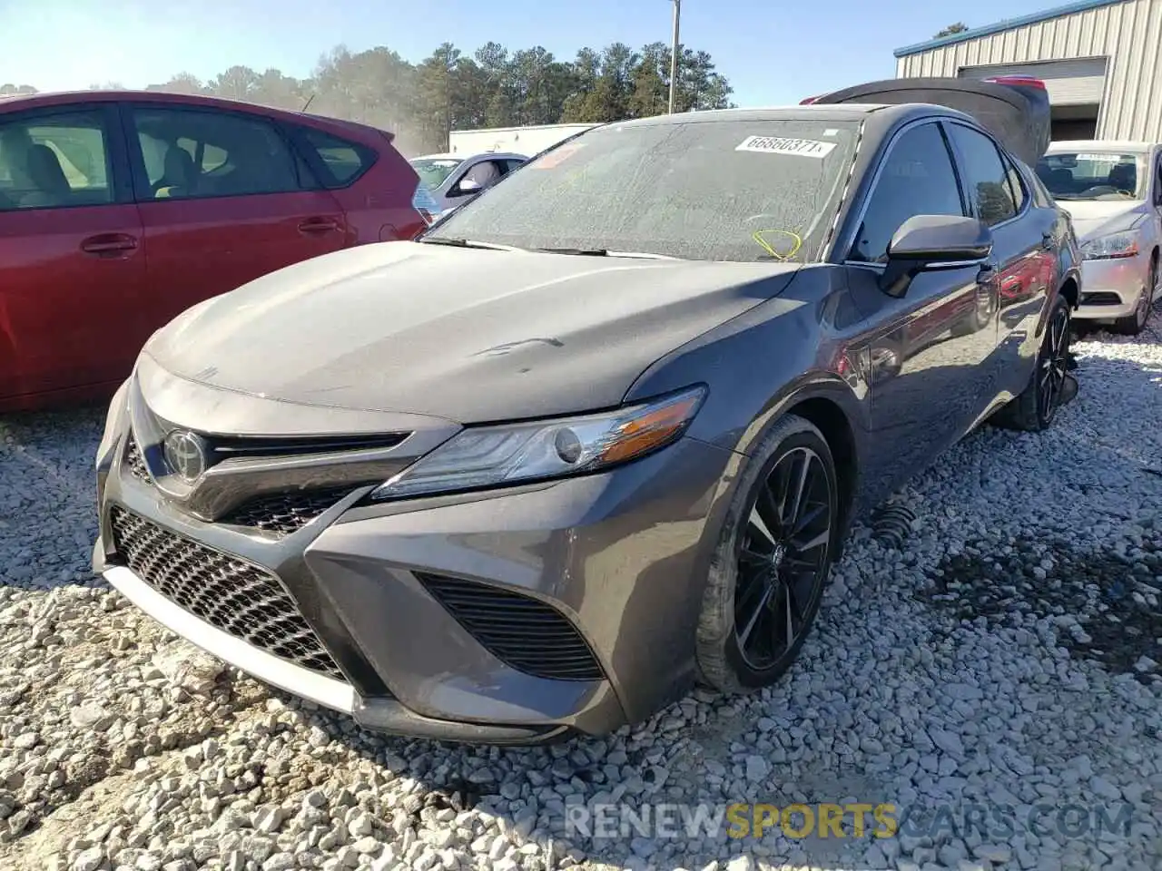 2 Photograph of a damaged car 4T1BZ1HK5KU030547 TOYOTA CAMRY 2019