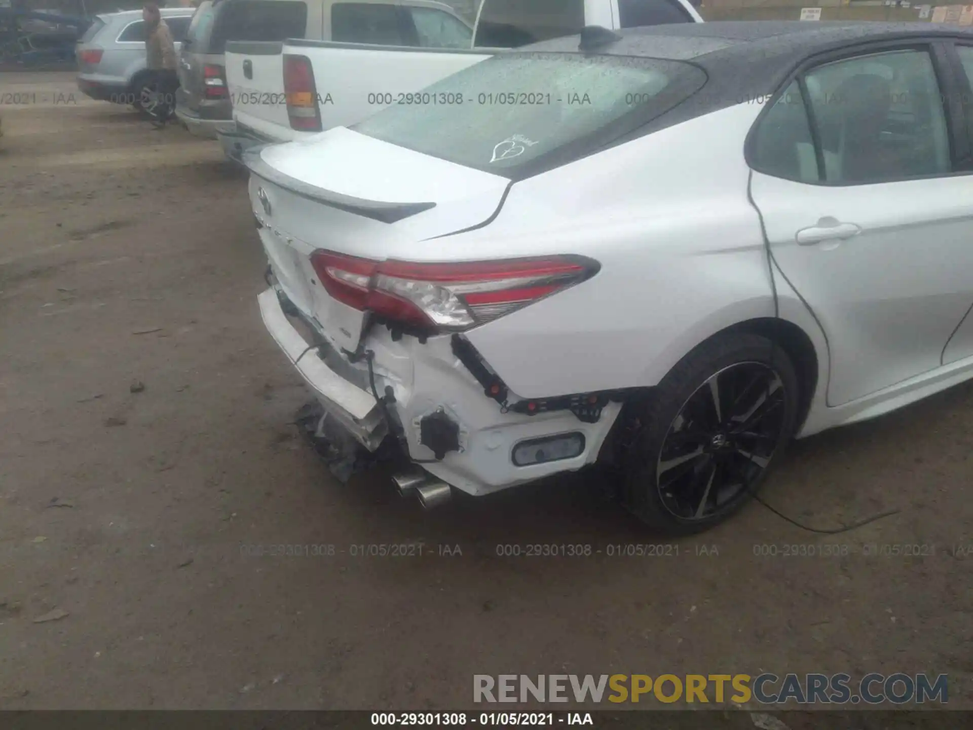 6 Photograph of a damaged car 4T1BZ1HK5KU031200 TOYOTA CAMRY 2019