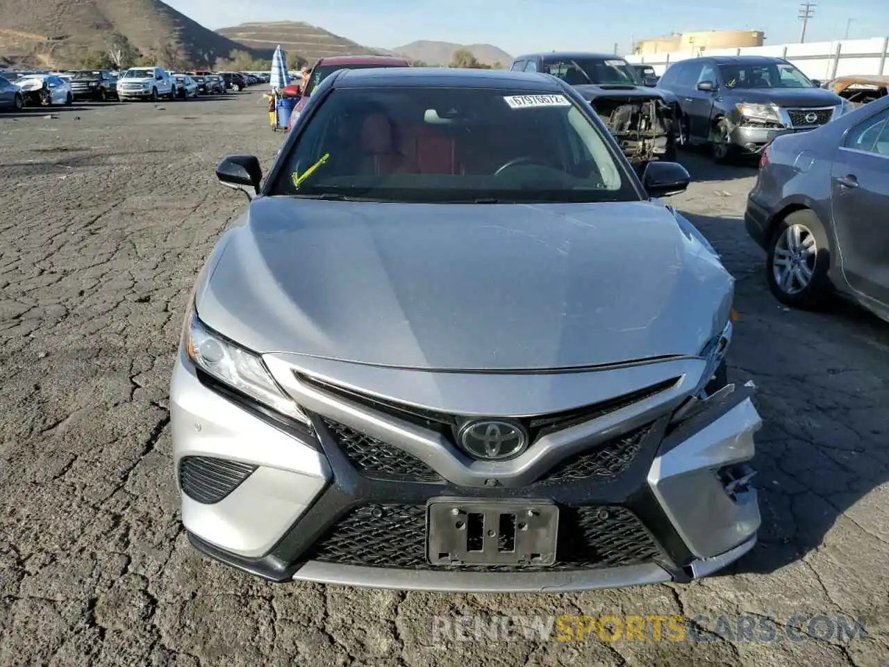 5 Photograph of a damaged car 4T1BZ1HK6KU023980 TOYOTA CAMRY 2019