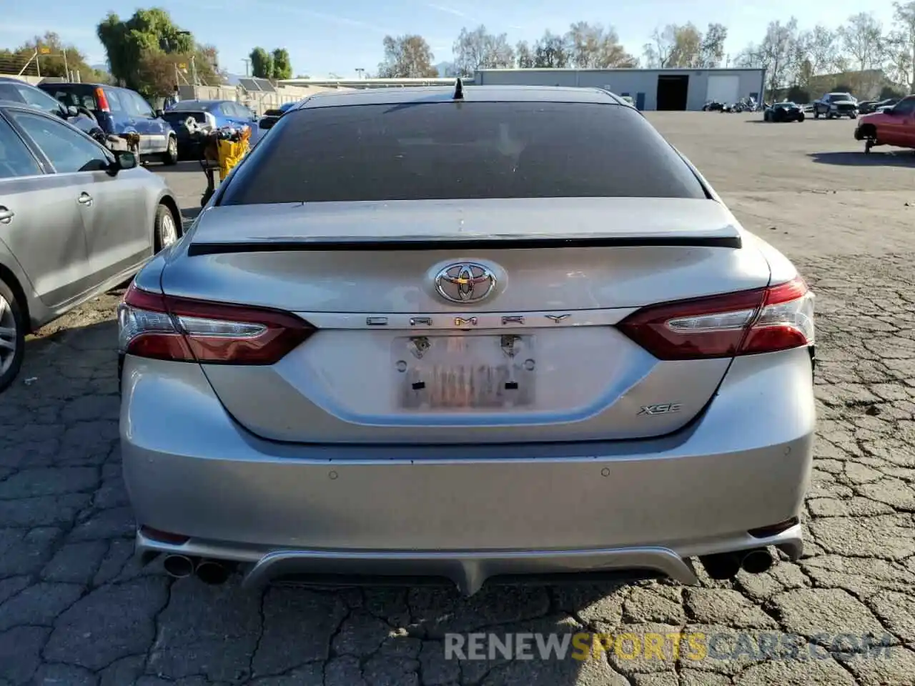 6 Photograph of a damaged car 4T1BZ1HK6KU023980 TOYOTA CAMRY 2019