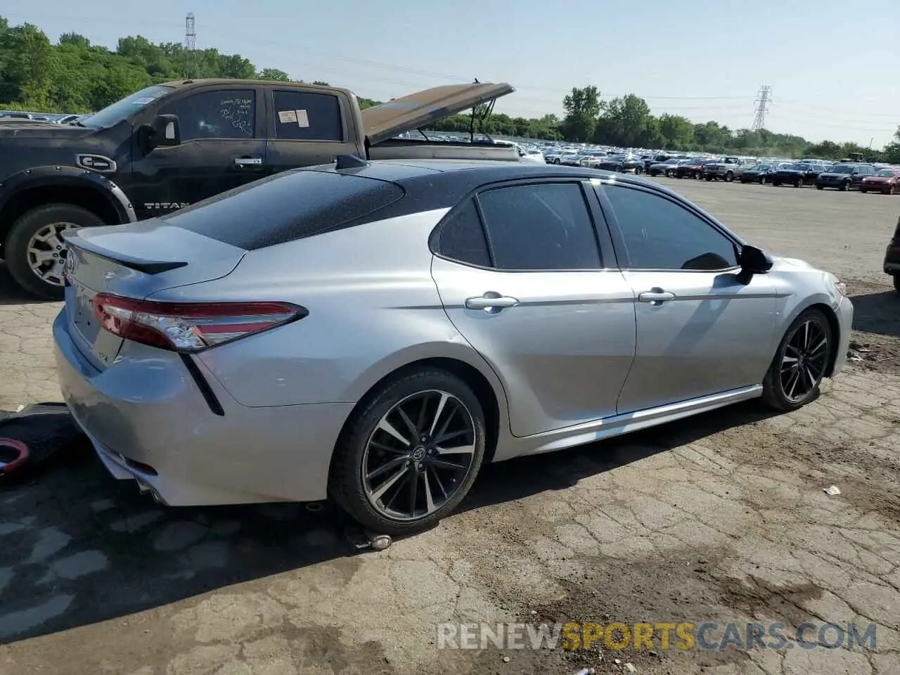 3 Photograph of a damaged car 4T1BZ1HK6KU024871 TOYOTA CAMRY 2019