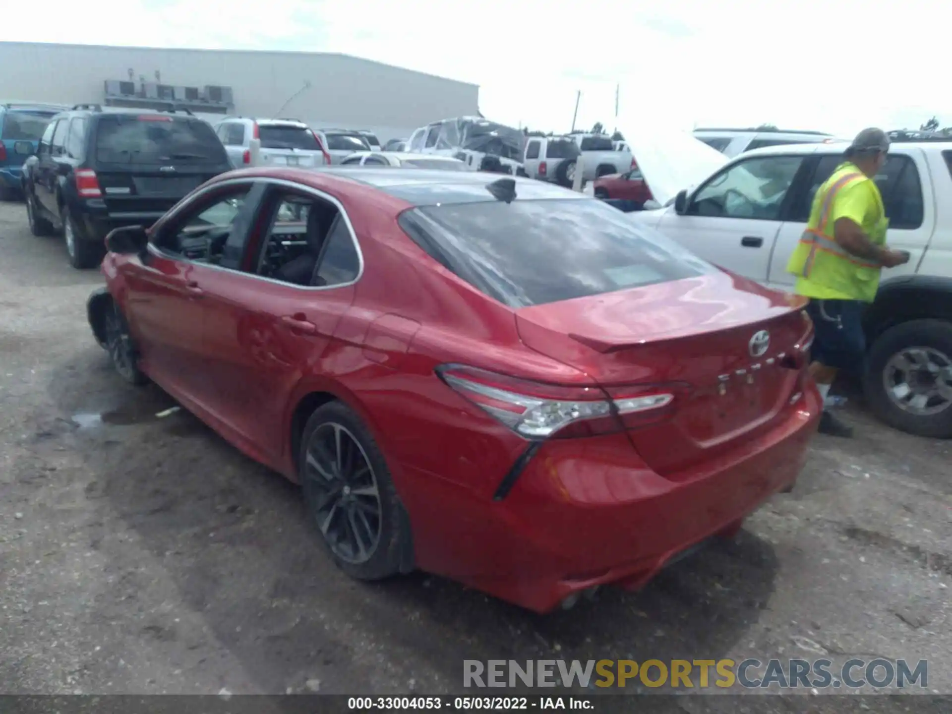 3 Photograph of a damaged car 4T1BZ1HK6KU027026 TOYOTA CAMRY 2019