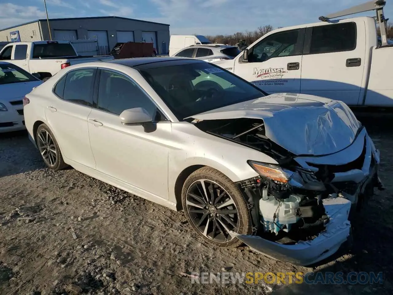 4 Photograph of a damaged car 4T1BZ1HK6KU028564 TOYOTA CAMRY 2019