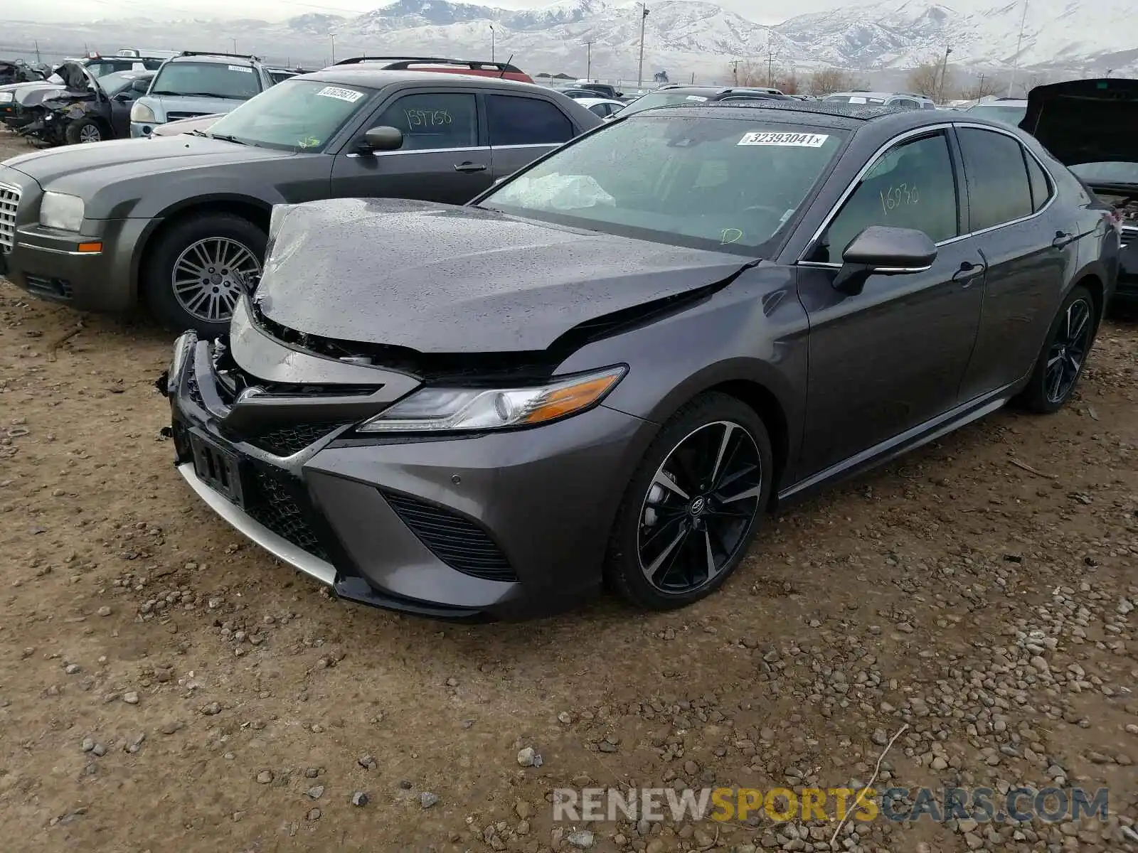 2 Photograph of a damaged car 4T1BZ1HK6KU030377 TOYOTA CAMRY 2019