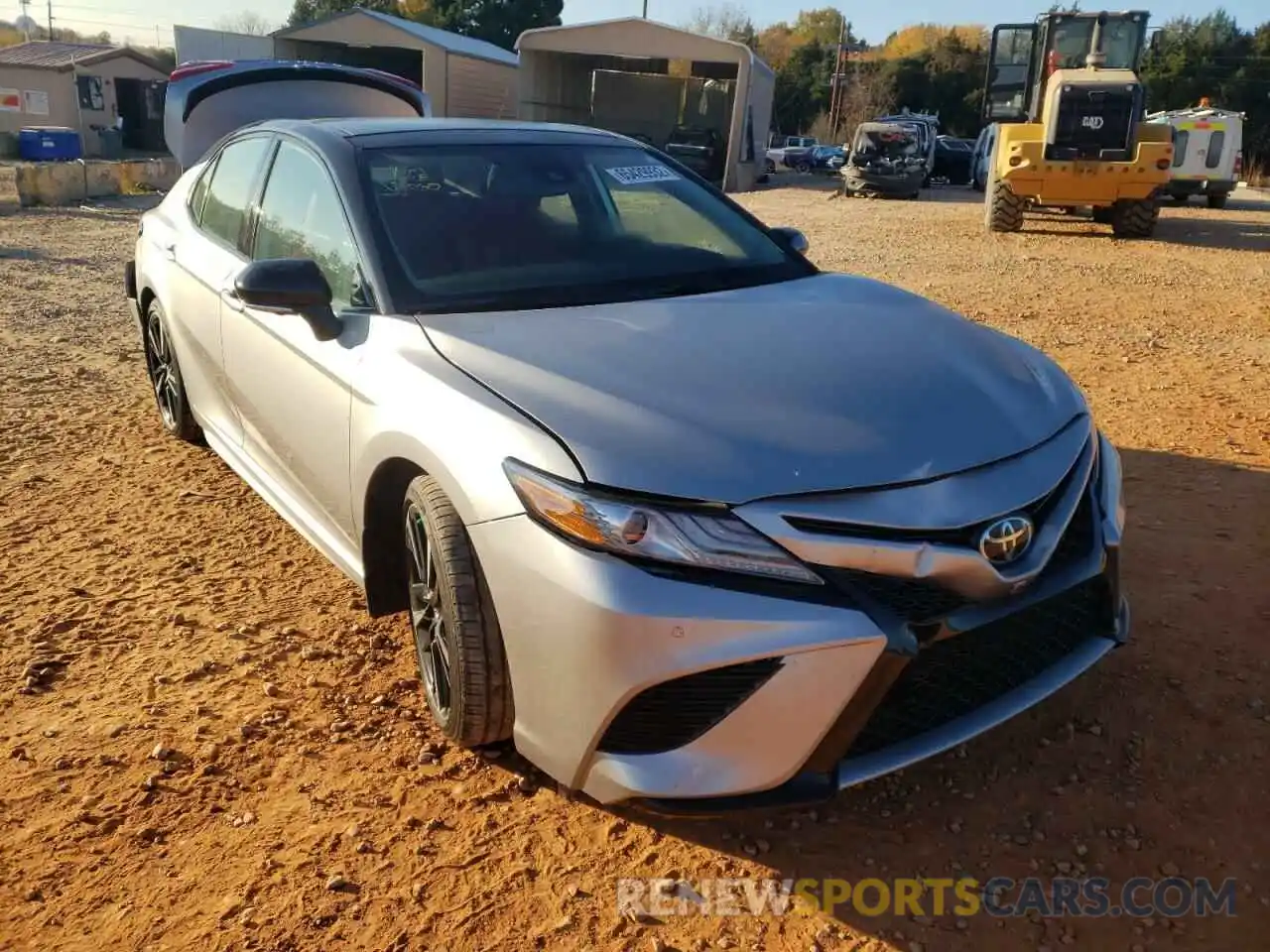 1 Photograph of a damaged car 4T1BZ1HK7KU023762 TOYOTA CAMRY 2019