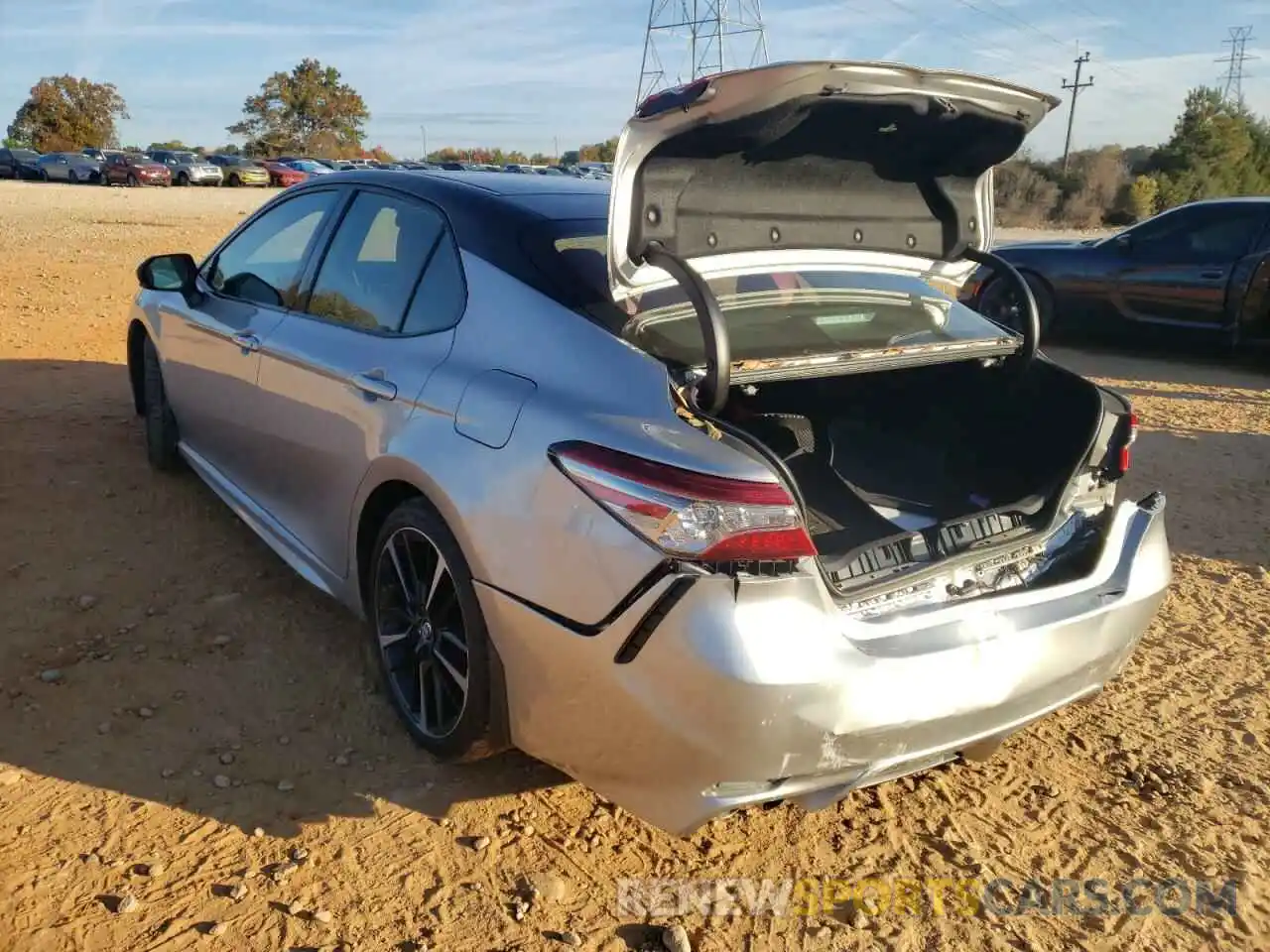 3 Photograph of a damaged car 4T1BZ1HK7KU023762 TOYOTA CAMRY 2019