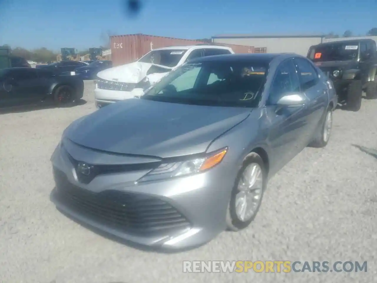 2 Photograph of a damaged car 4T1BZ1HK7KU025558 TOYOTA CAMRY 2019