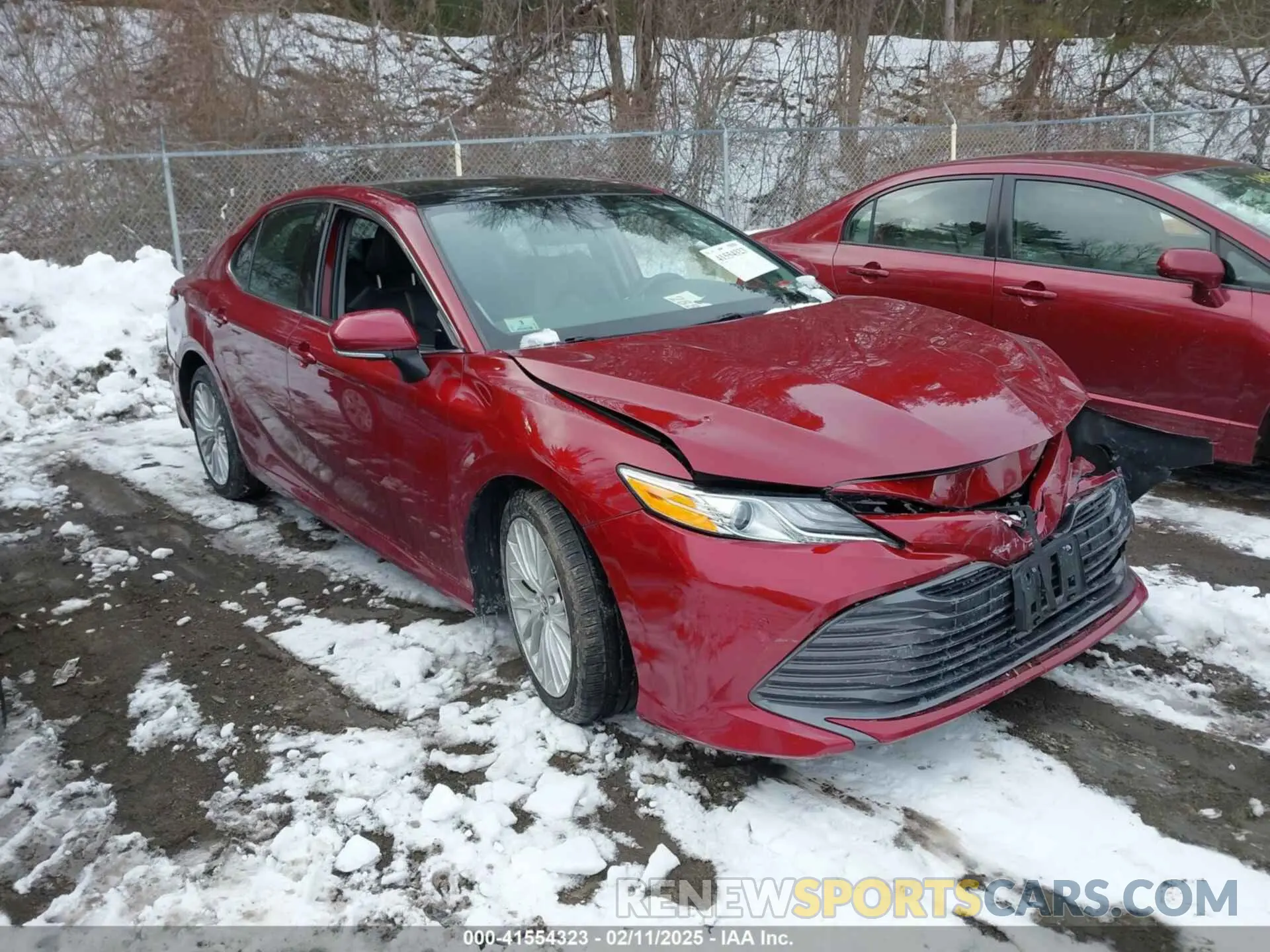 1 Photograph of a damaged car 4T1BZ1HK7KU027200 TOYOTA CAMRY 2019
