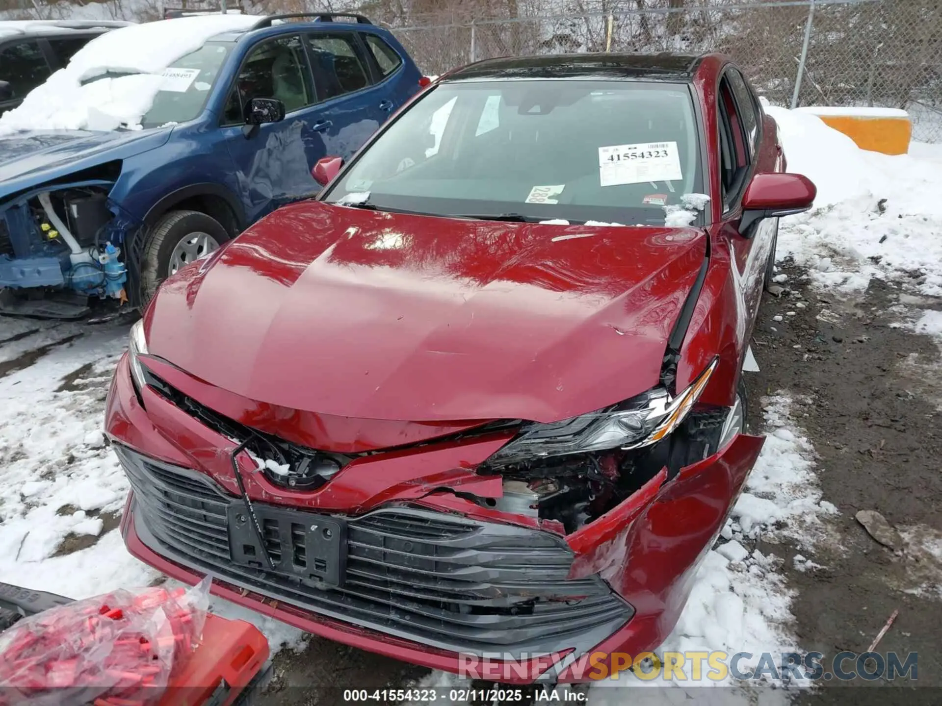 11 Photograph of a damaged car 4T1BZ1HK7KU027200 TOYOTA CAMRY 2019
