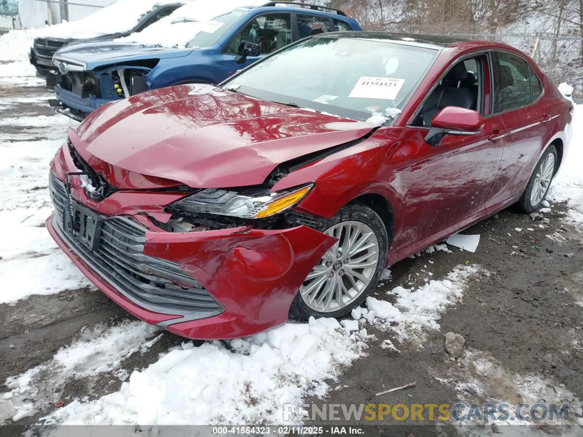 2 Photograph of a damaged car 4T1BZ1HK7KU027200 TOYOTA CAMRY 2019