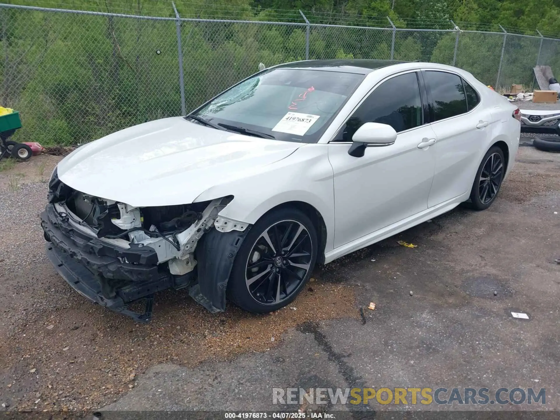 2 Photograph of a damaged car 4T1BZ1HK7KU028461 TOYOTA CAMRY 2019