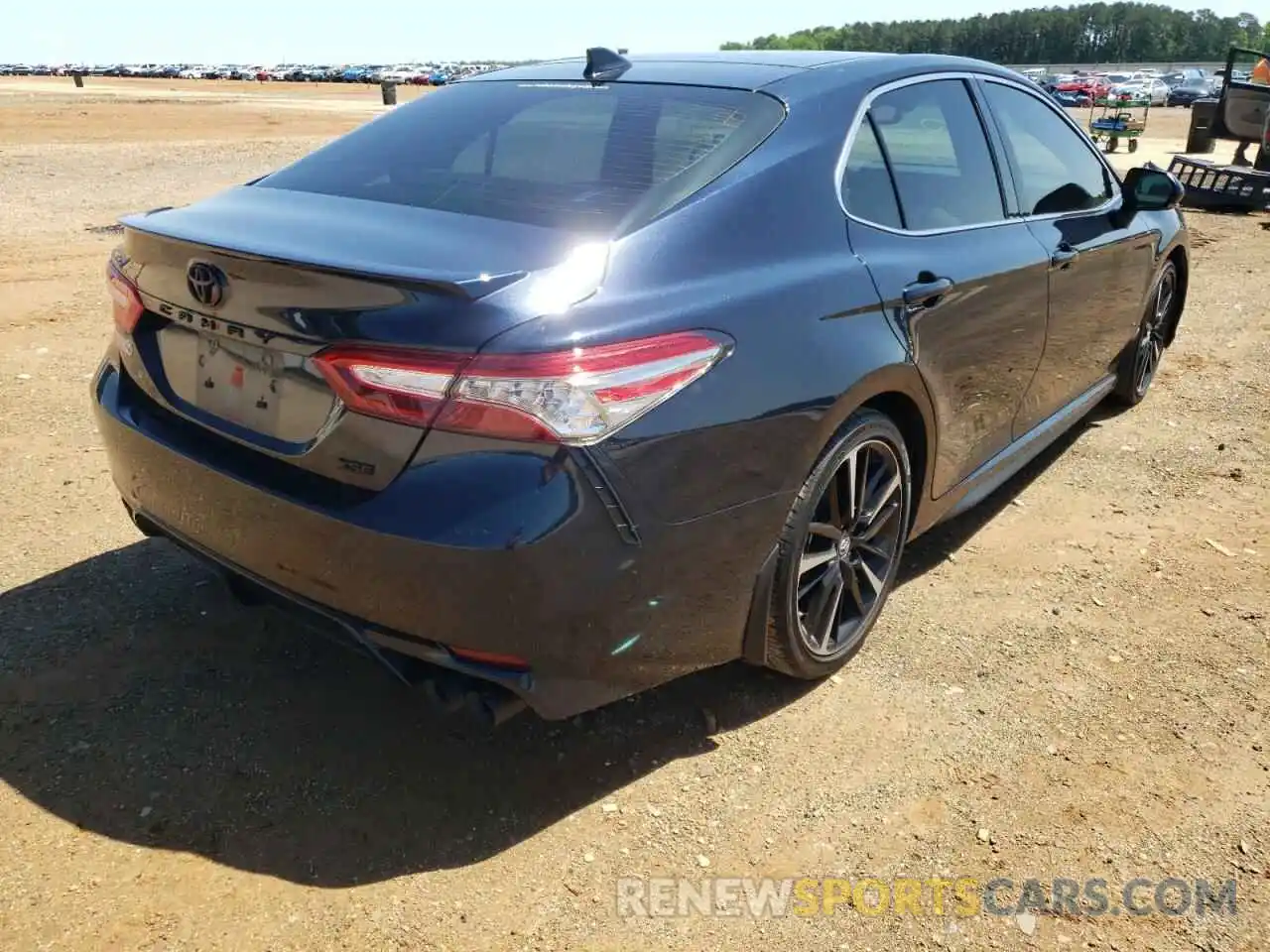 4 Photograph of a damaged car 4T1BZ1HK7KU028587 TOYOTA CAMRY 2019