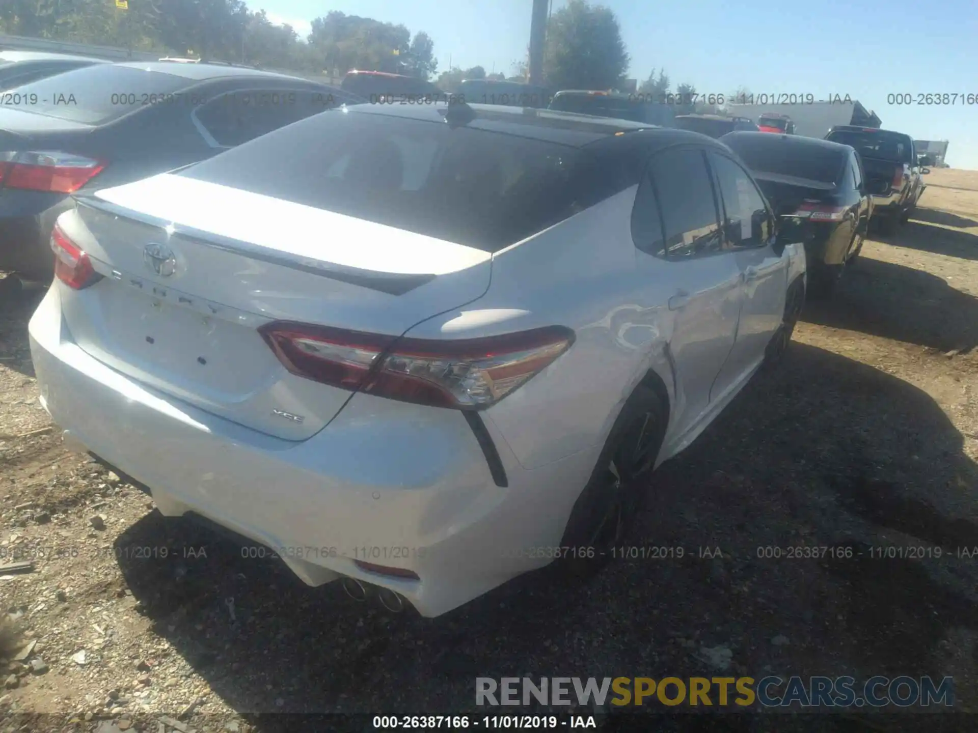 4 Photograph of a damaged car 4T1BZ1HK7KU029223 TOYOTA CAMRY 2019