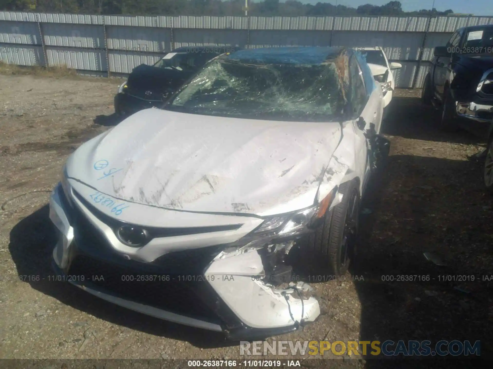 6 Photograph of a damaged car 4T1BZ1HK7KU029223 TOYOTA CAMRY 2019