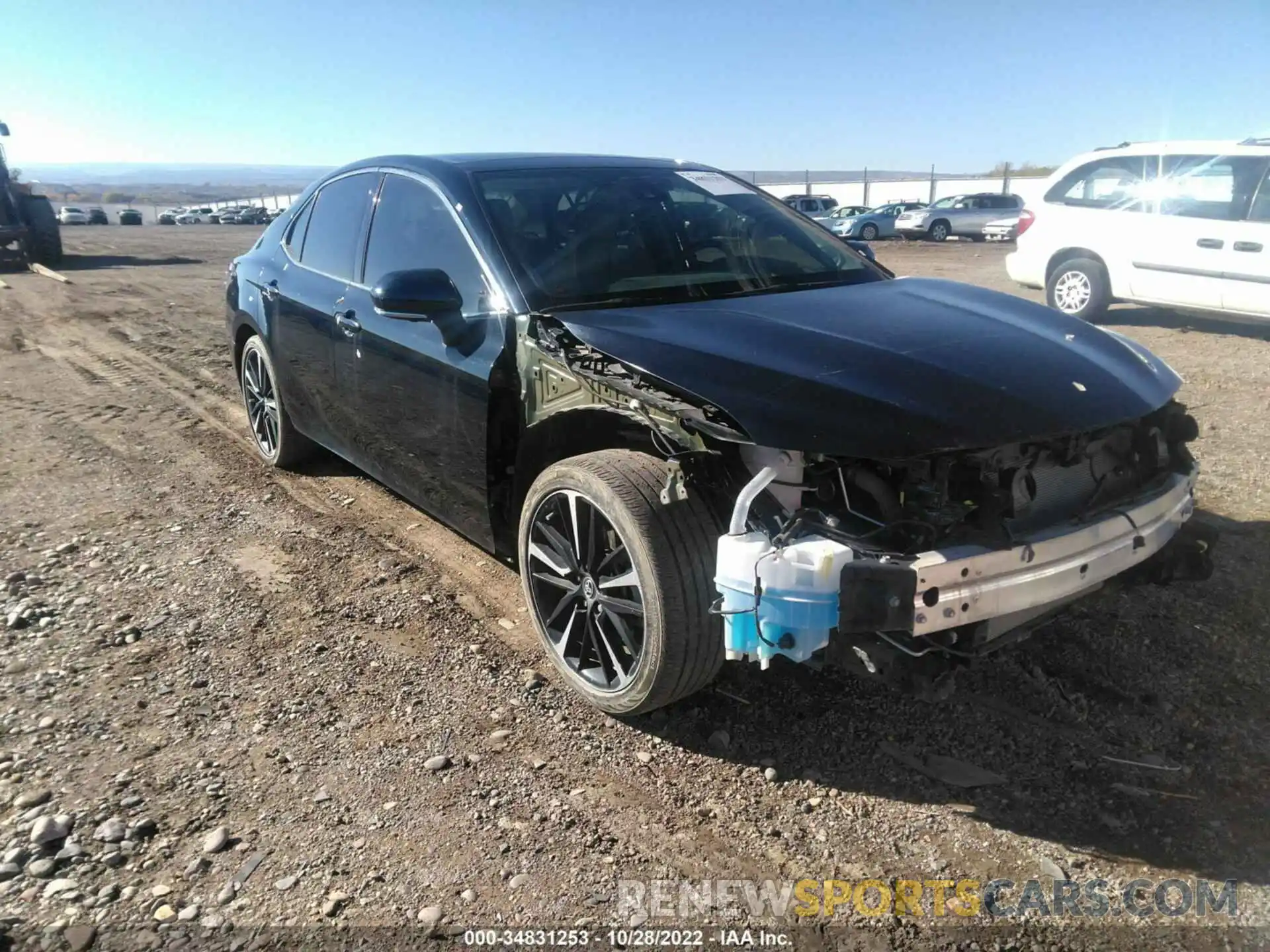 1 Photograph of a damaged car 4T1BZ1HK7KU029254 TOYOTA CAMRY 2019