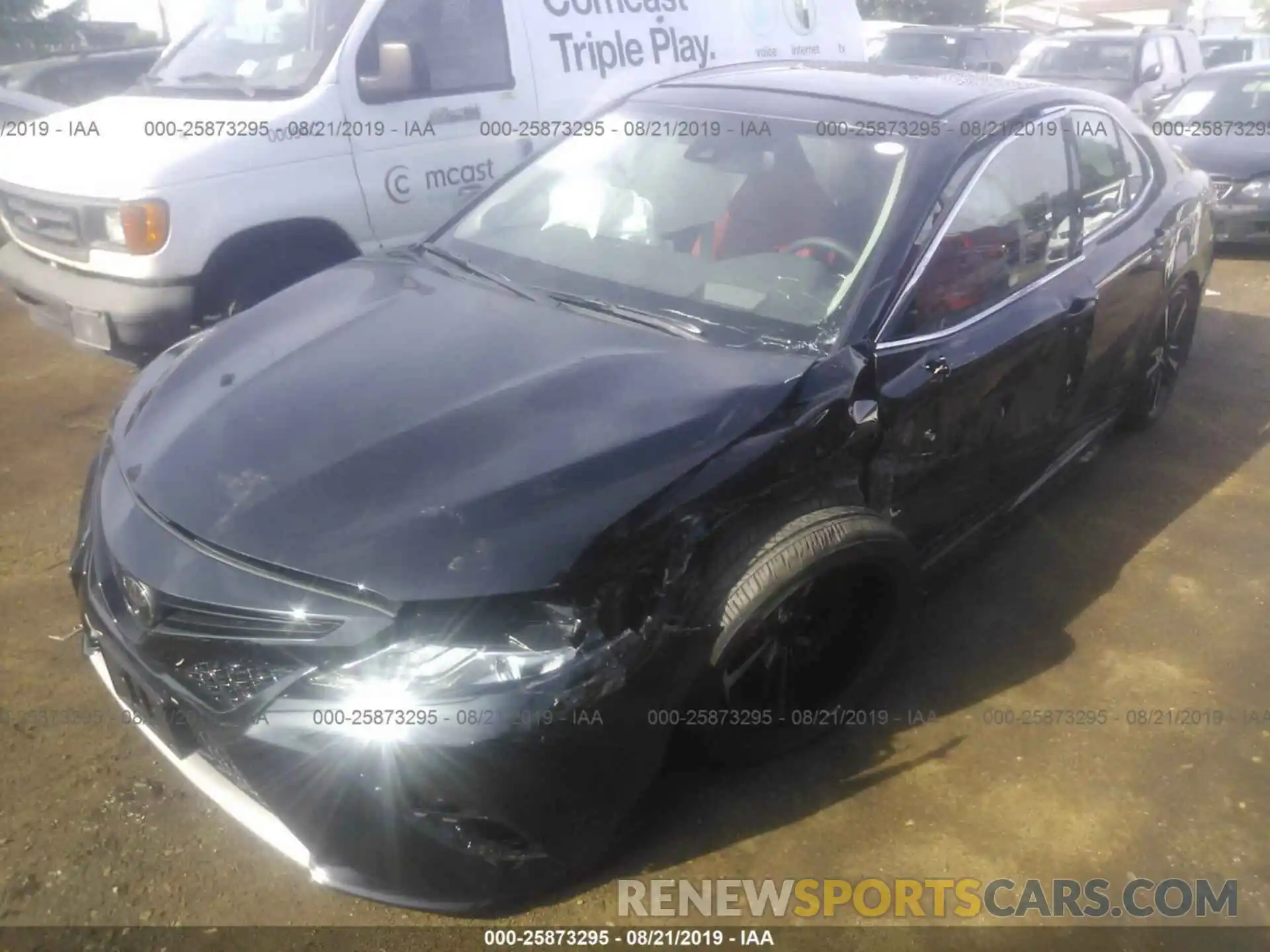 6 Photograph of a damaged car 4T1BZ1HK7KU030372 TOYOTA CAMRY 2019