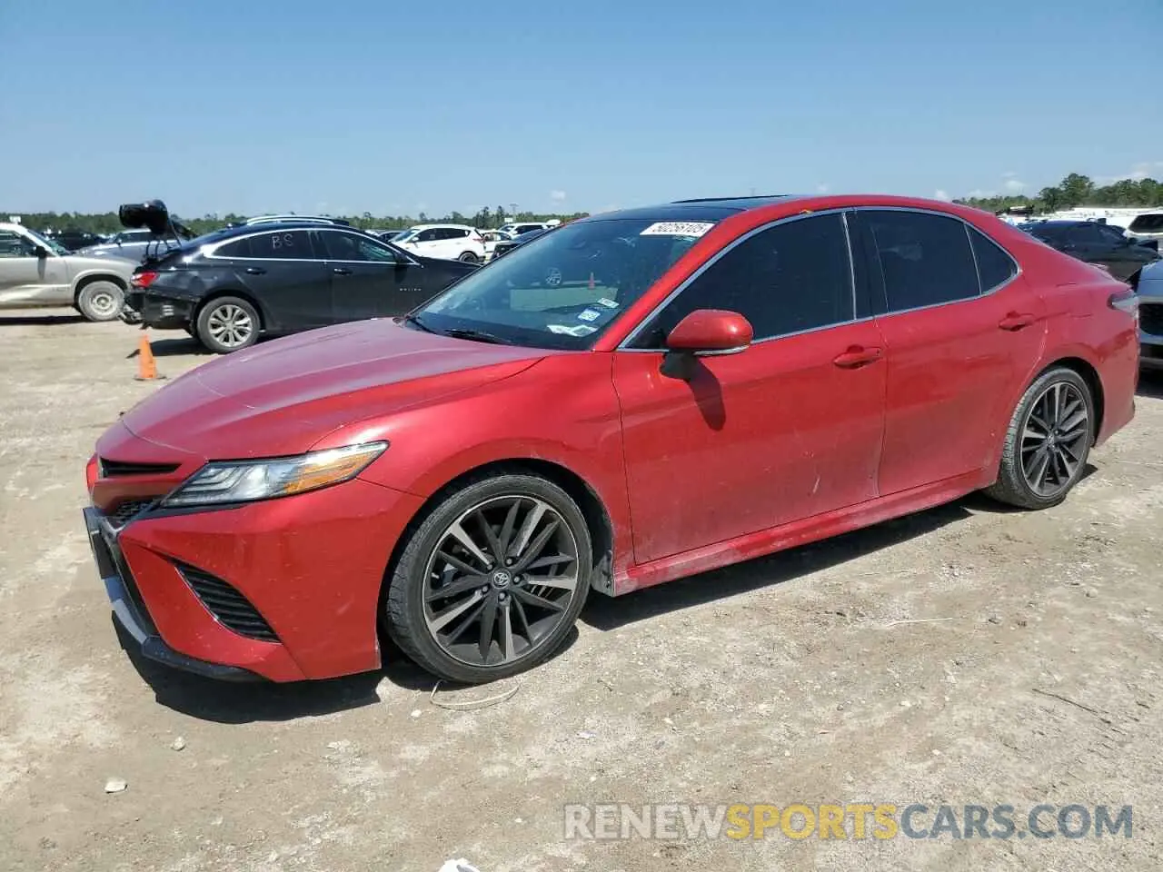 1 Photograph of a damaged car 4T1BZ1HK7KU030761 TOYOTA CAMRY 2019