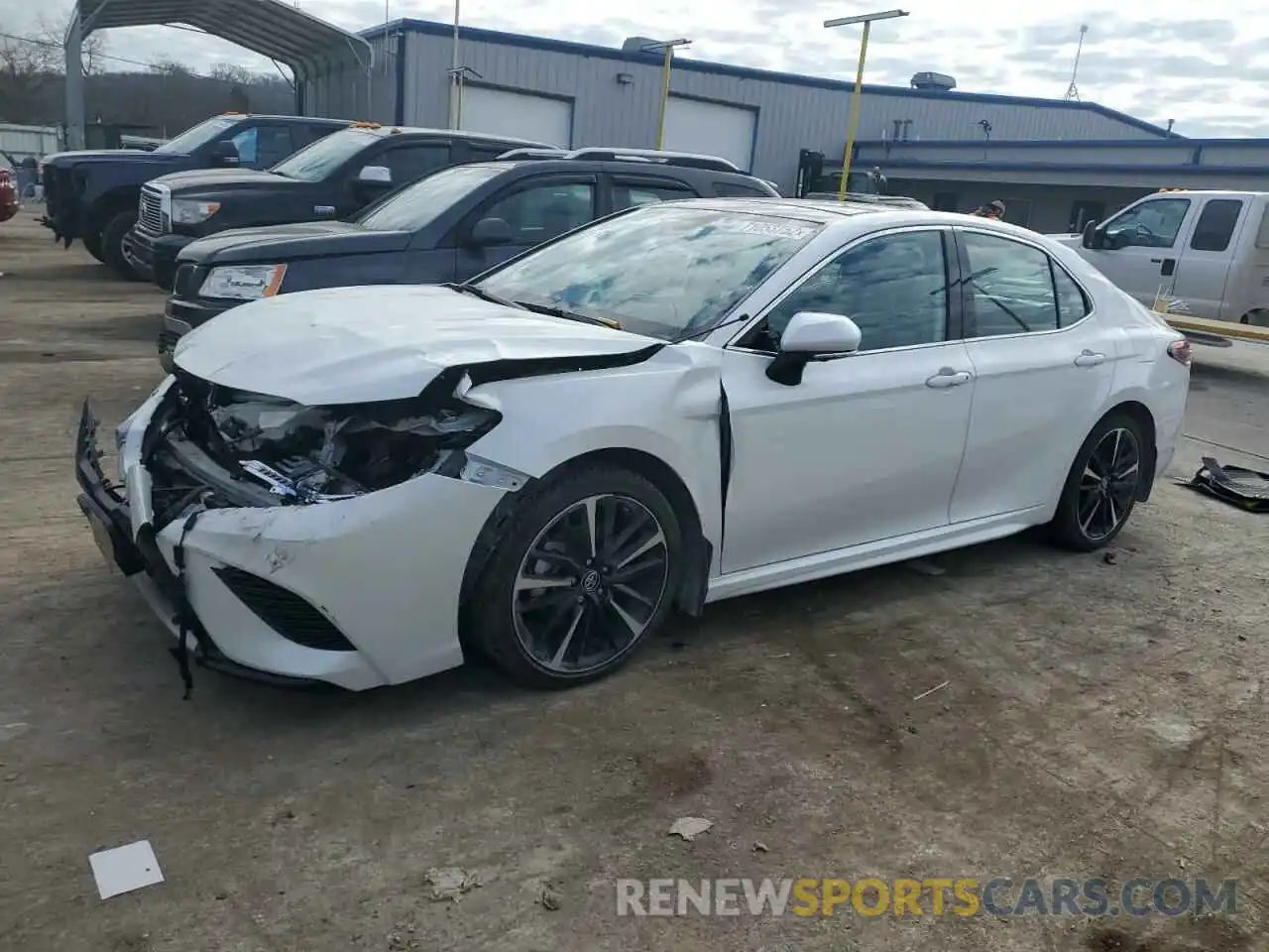 1 Photograph of a damaged car 4T1BZ1HK7KU031652 TOYOTA CAMRY 2019