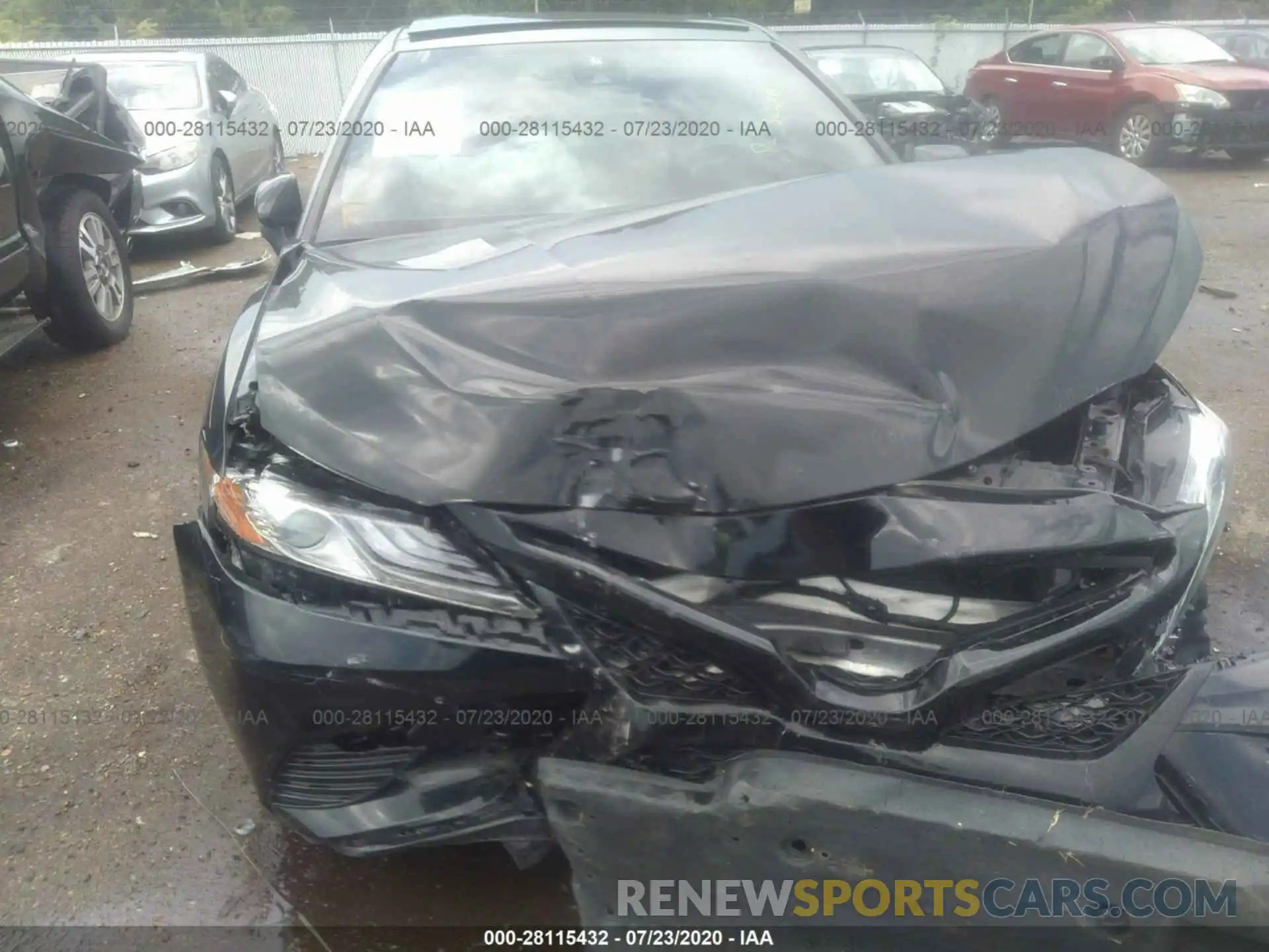 6 Photograph of a damaged car 4T1BZ1HK8KU022085 TOYOTA CAMRY 2019