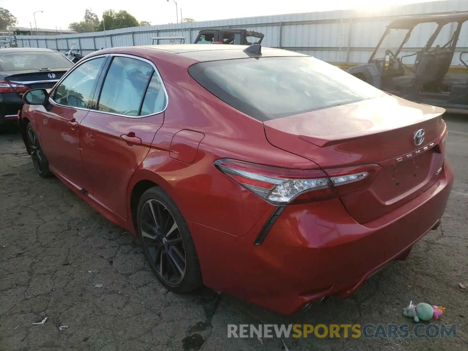 3 Photograph of a damaged car 4T1BZ1HK8KU022605 TOYOTA CAMRY 2019