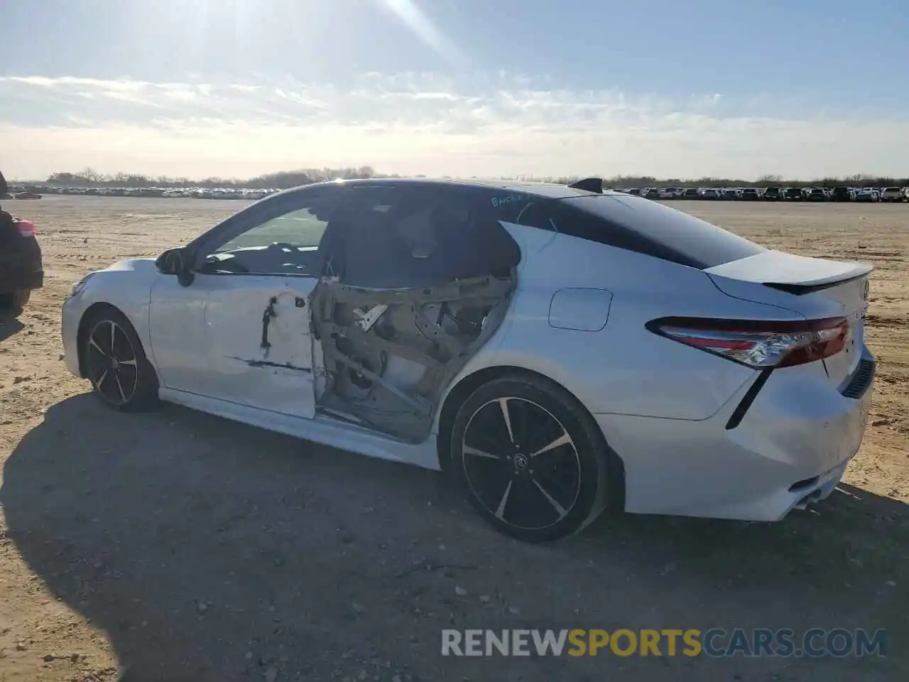 2 Photograph of a damaged car 4T1BZ1HK8KU027979 TOYOTA CAMRY 2019