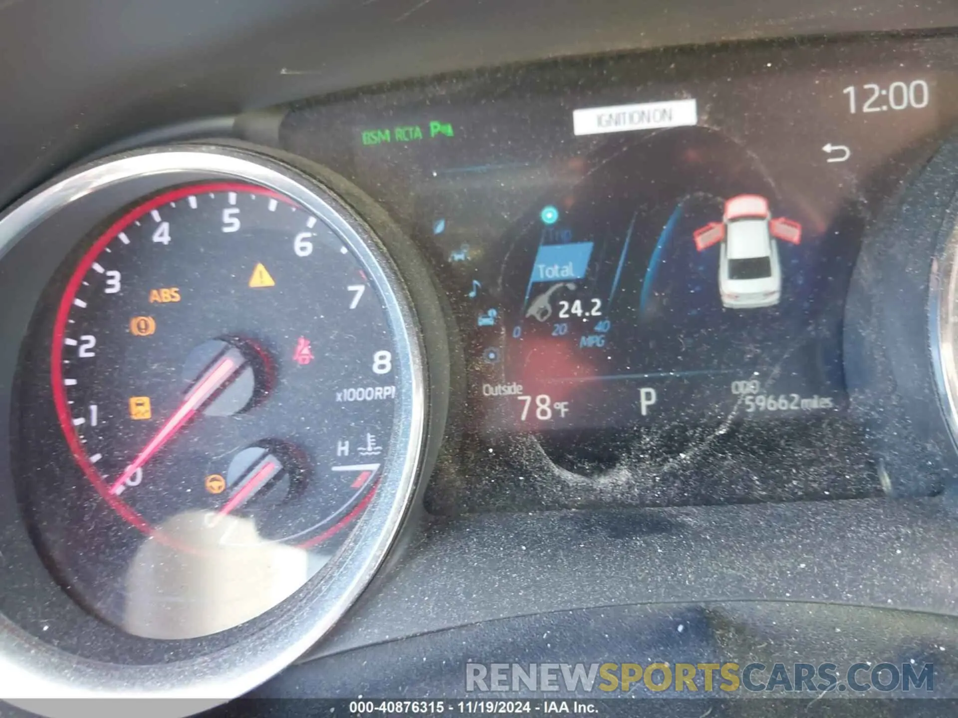 7 Photograph of a damaged car 4T1BZ1HK8KU028789 TOYOTA CAMRY 2019