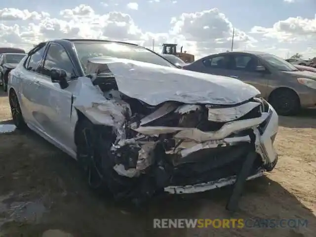 1 Photograph of a damaged car 4T1BZ1HK8KU029392 TOYOTA CAMRY 2019