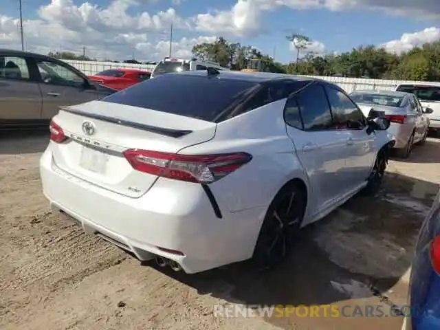 4 Photograph of a damaged car 4T1BZ1HK8KU029392 TOYOTA CAMRY 2019