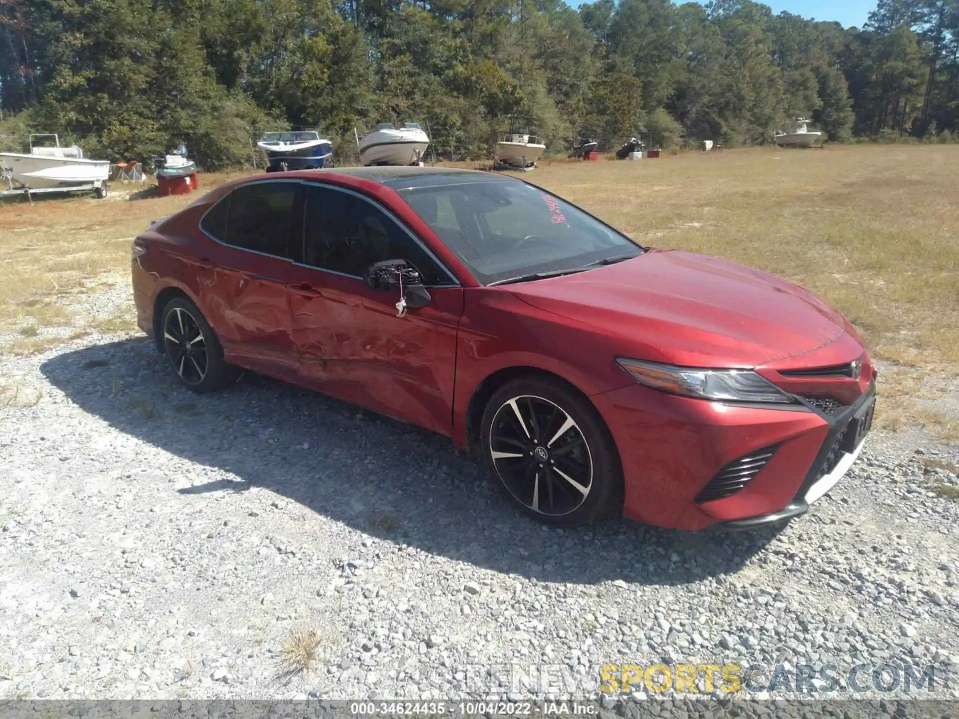 1 Photograph of a damaged car 4T1BZ1HK9KU022211 TOYOTA CAMRY 2019