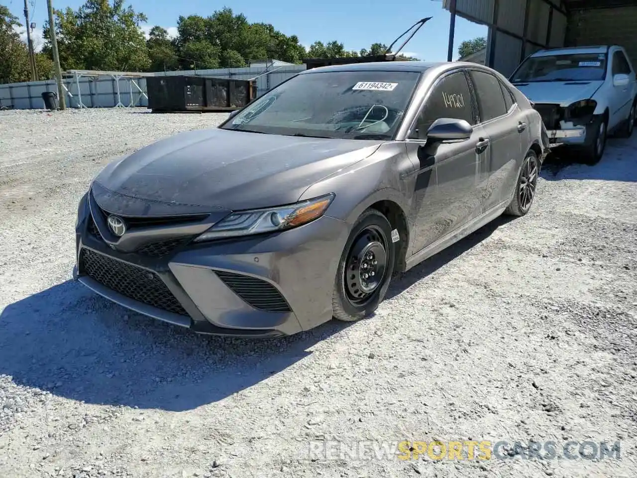 2 Photograph of a damaged car 4T1BZ1HK9KU023696 TOYOTA CAMRY 2019