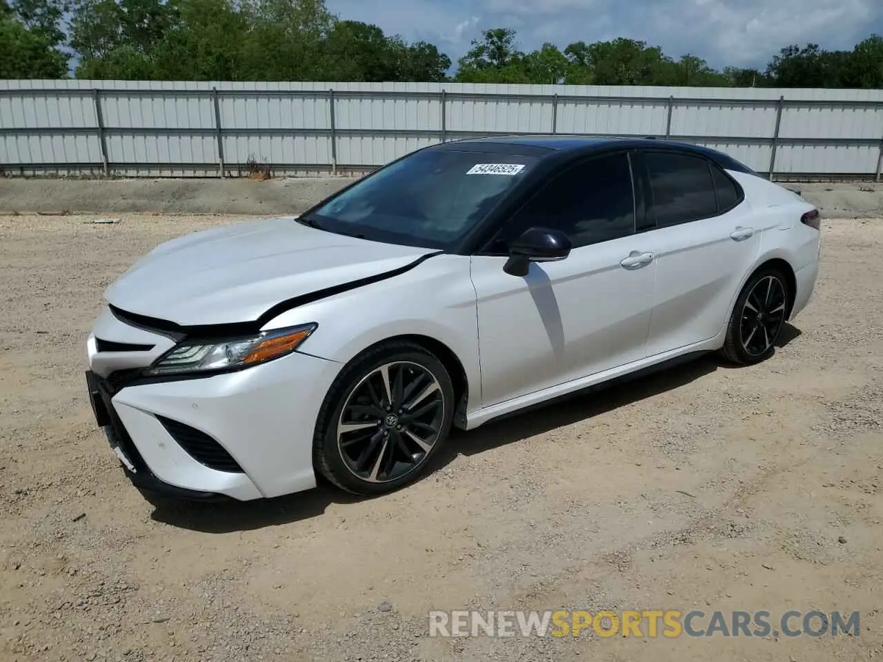 1 Photograph of a damaged car 4T1BZ1HK9KU023990 TOYOTA CAMRY 2019