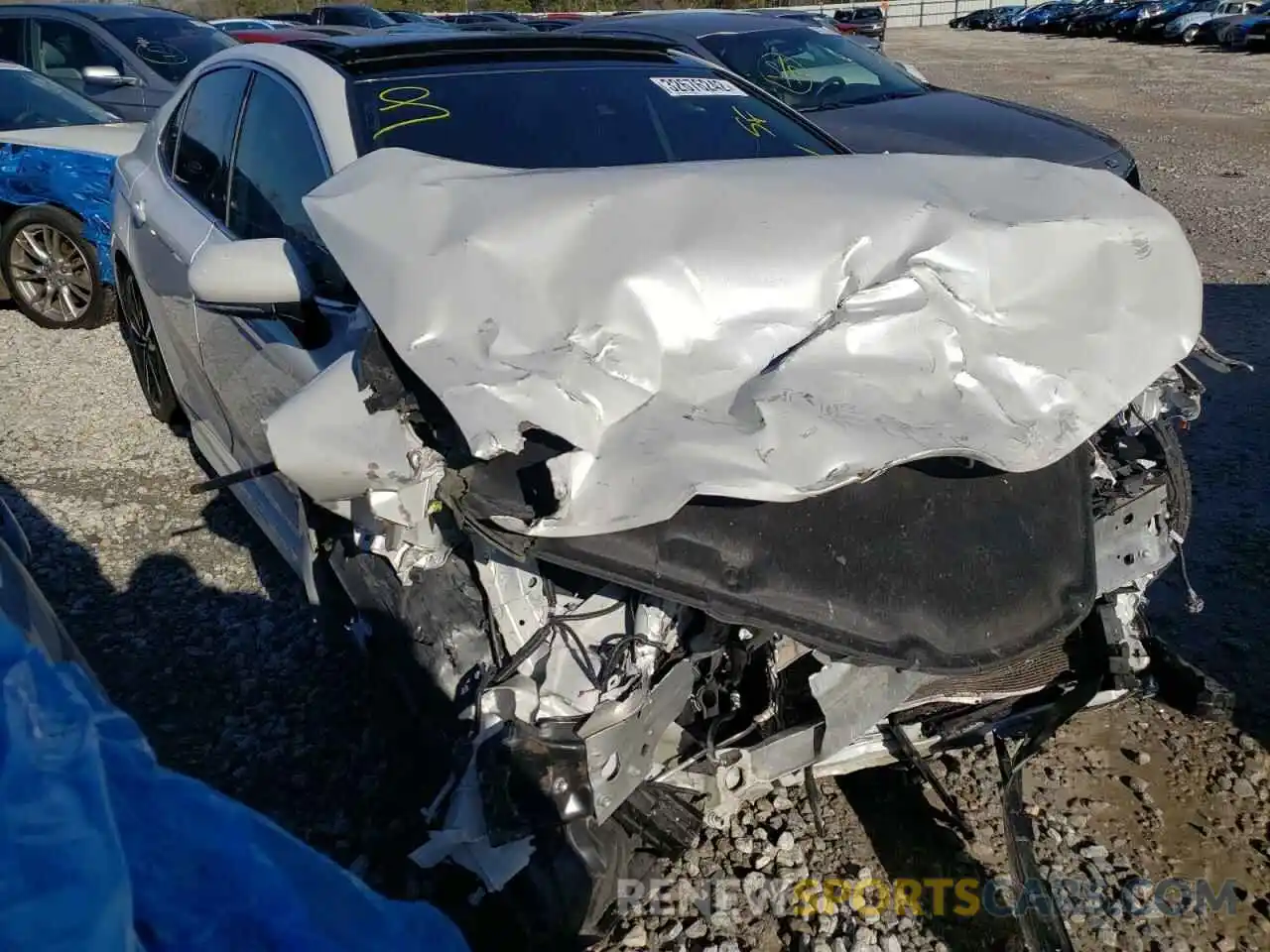 1 Photograph of a damaged car 4T1BZ1HK9KU028221 TOYOTA CAMRY 2019