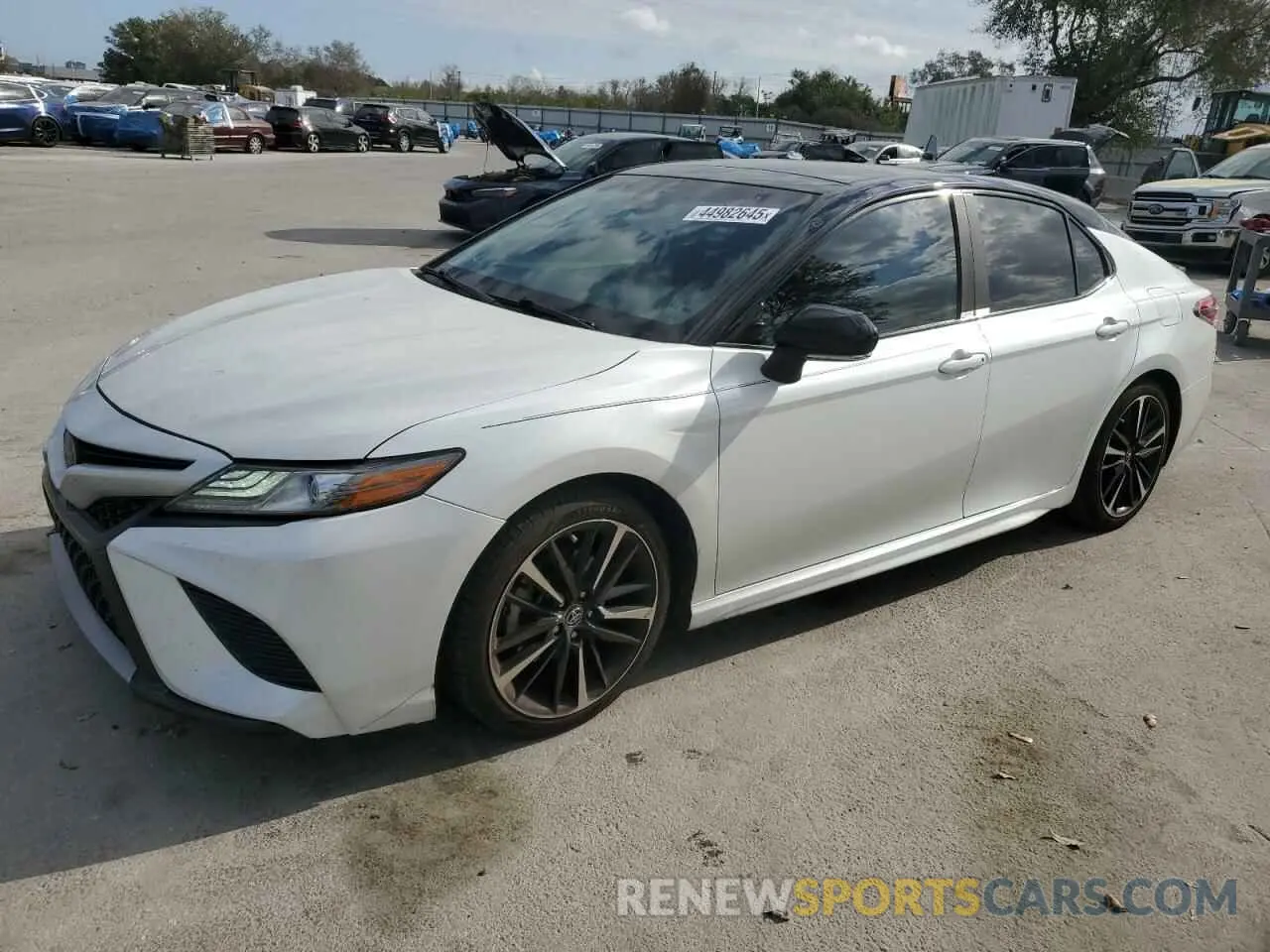 1 Photograph of a damaged car 4T1BZ1HK9KU030311 TOYOTA CAMRY 2019