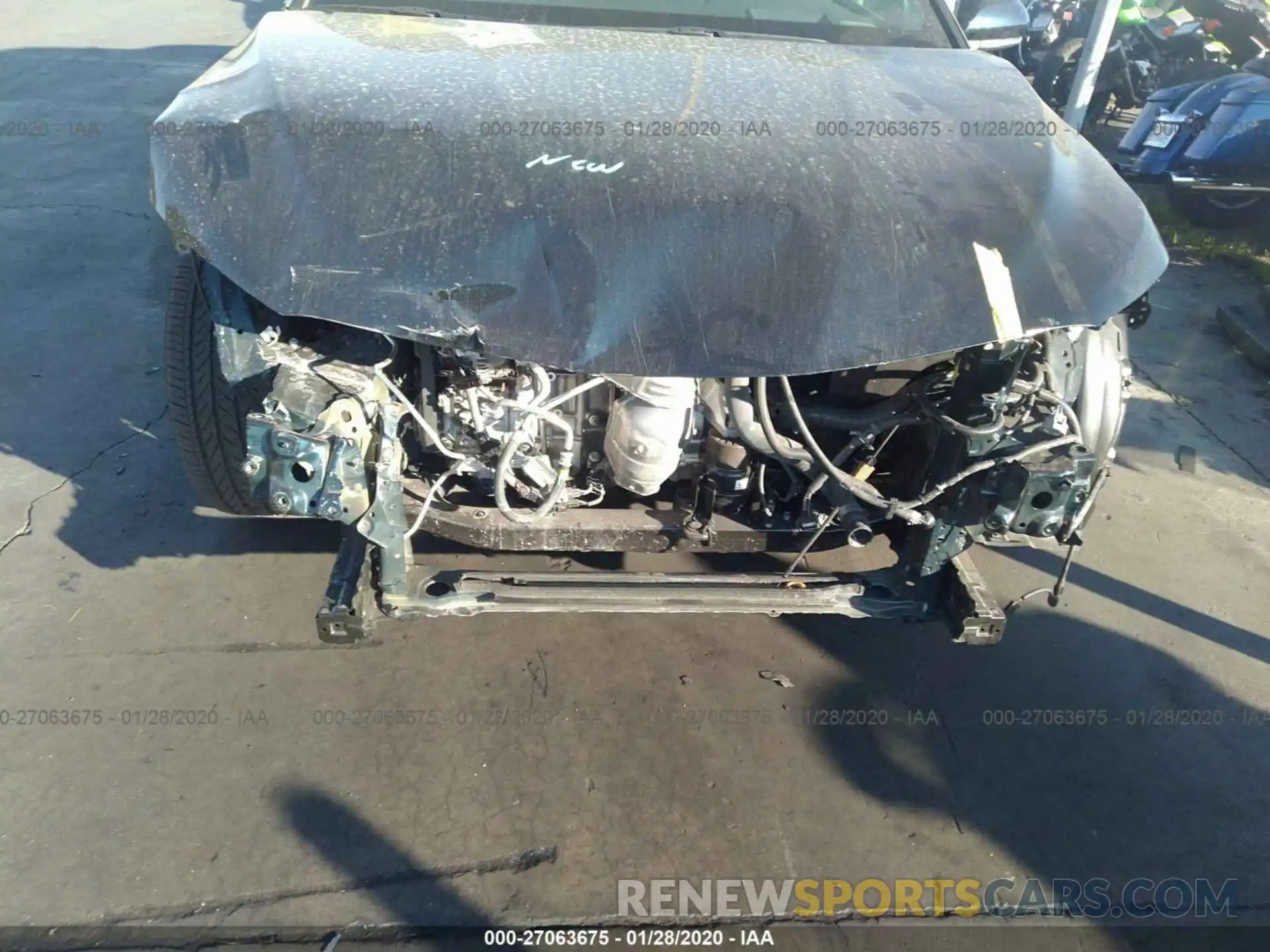 6 Photograph of a damaged car 4T1BZ1HKXKU027854 TOYOTA CAMRY 2019