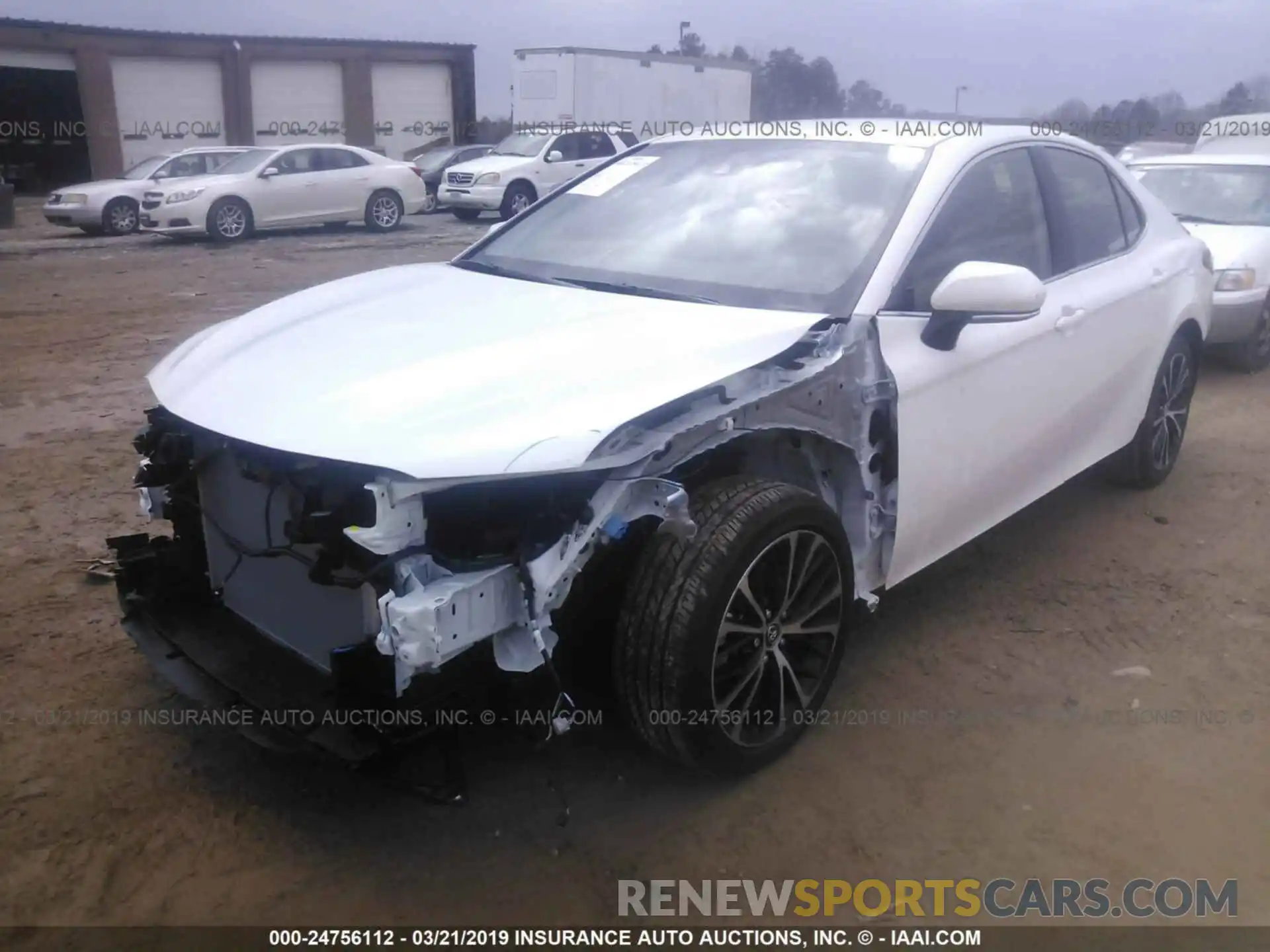 2 Photograph of a damaged car JTNB11HK0K3082469 TOYOTA CAMRY 2019