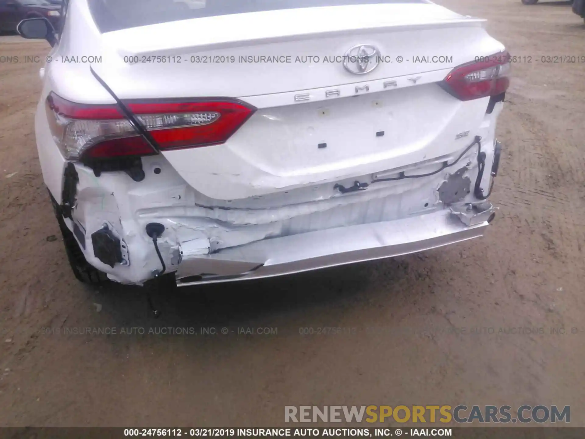 6 Photograph of a damaged car JTNB11HK0K3082469 TOYOTA CAMRY 2019