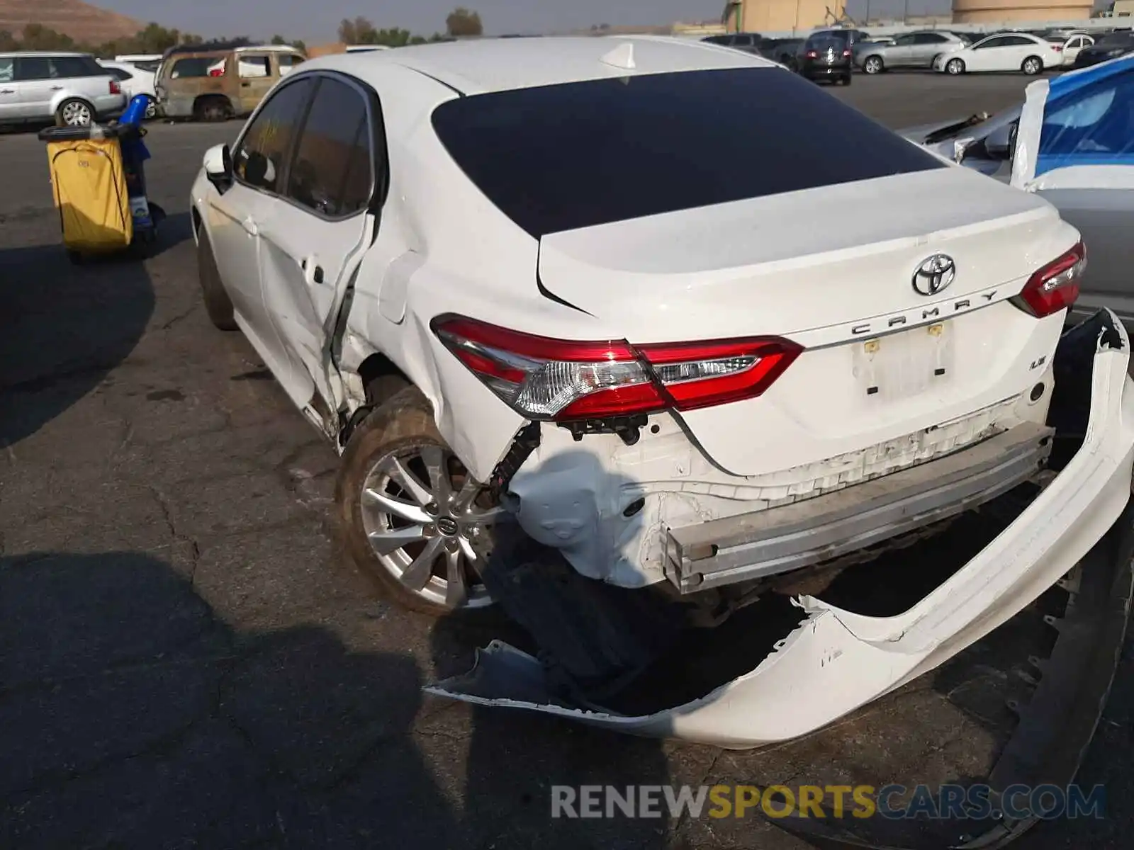 3 Photograph of a damaged car JTNB11HK0K3086649 TOYOTA CAMRY 2019