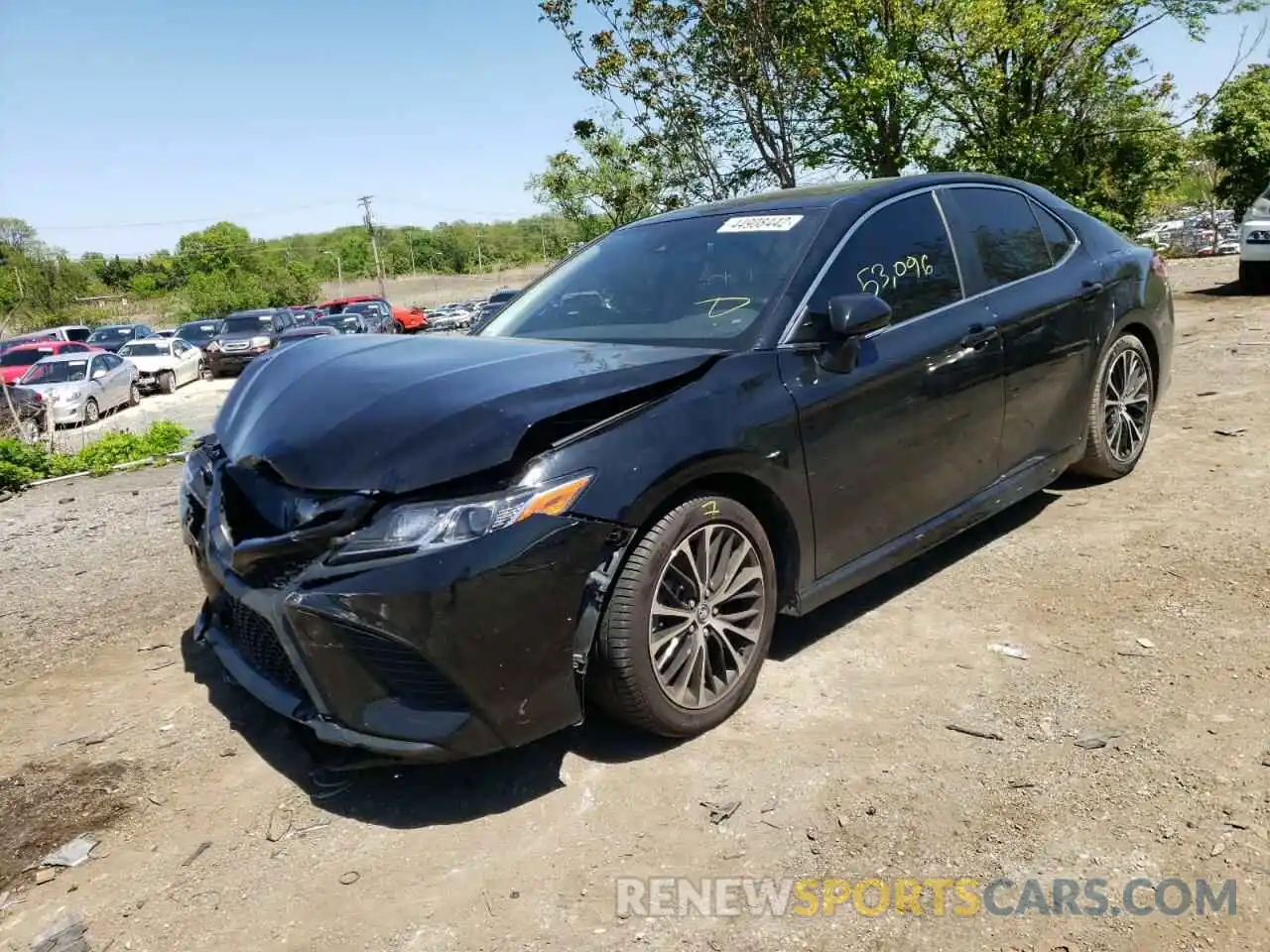 2 Photograph of a damaged car JTNB11HK1K3086451 TOYOTA CAMRY 2019