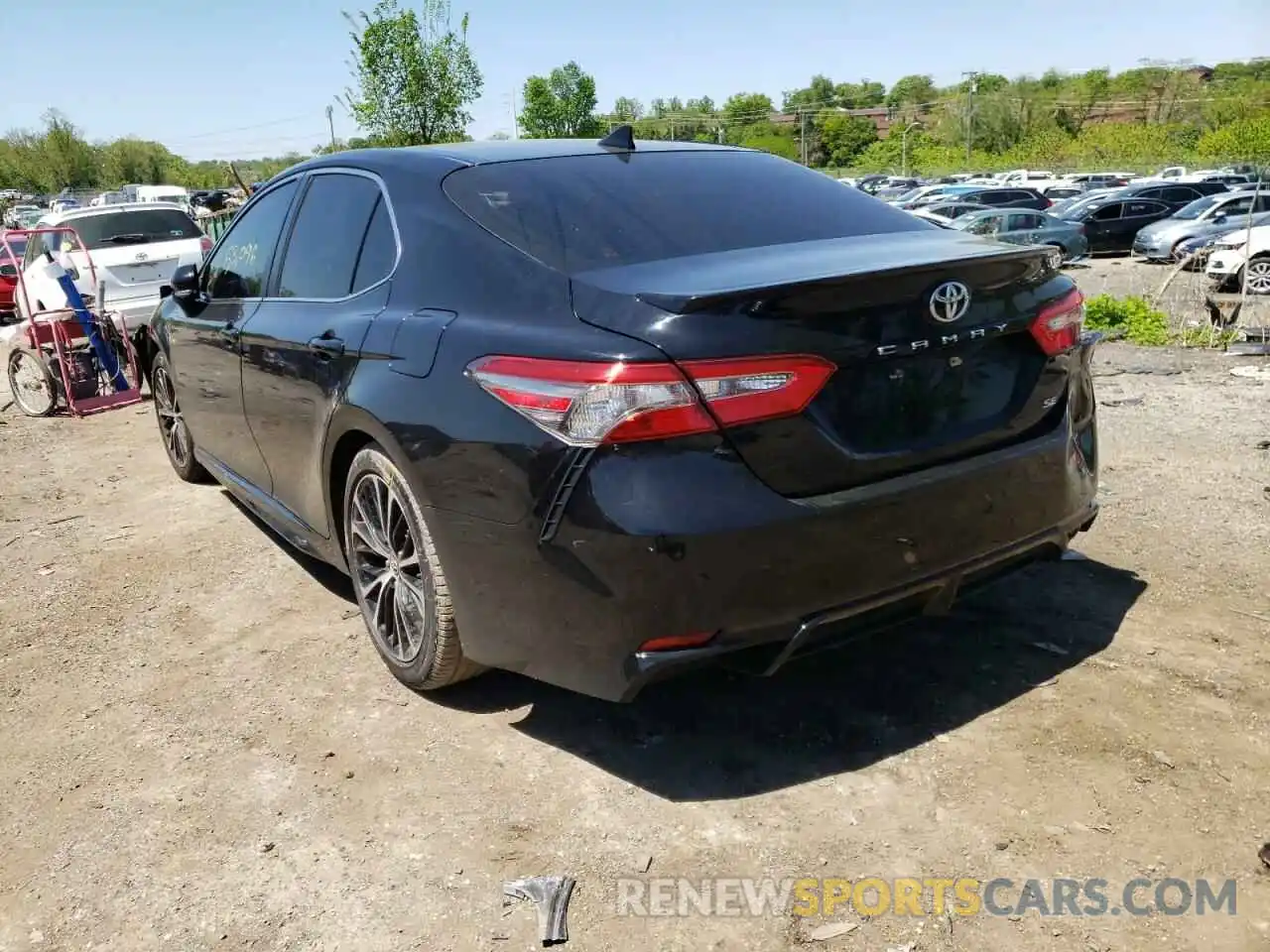 3 Photograph of a damaged car JTNB11HK1K3086451 TOYOTA CAMRY 2019