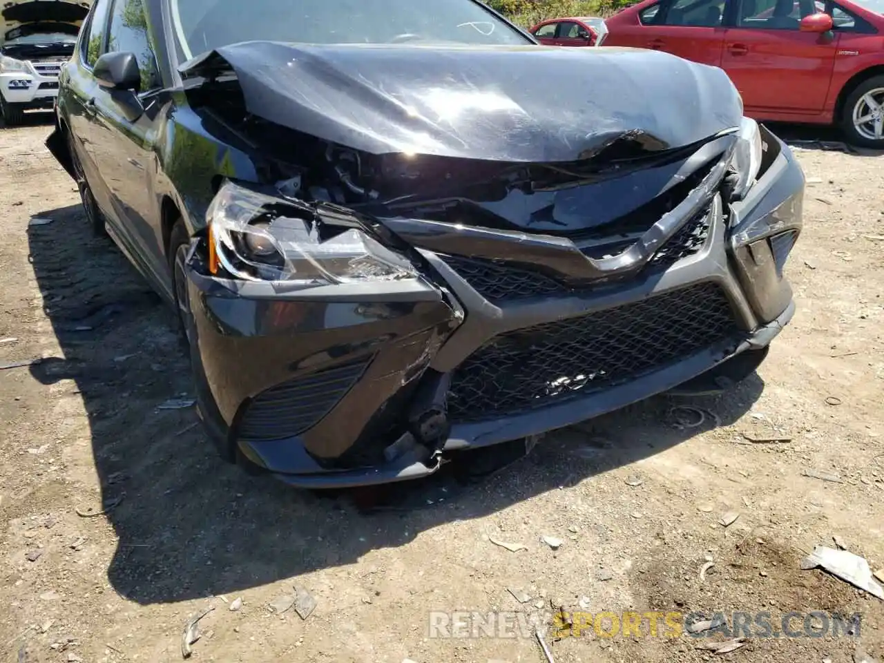 9 Photograph of a damaged car JTNB11HK1K3086451 TOYOTA CAMRY 2019