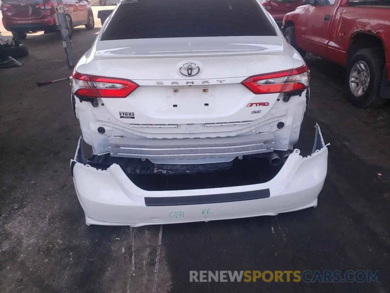 9 Photograph of a damaged car JTNB11HK1K3086806 TOYOTA CAMRY 2019