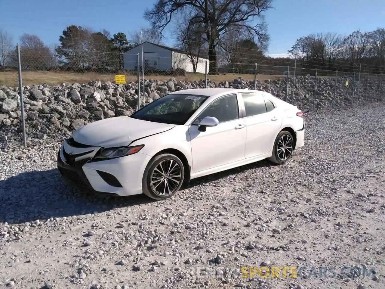 2 Photograph of a damaged car JTNB11HK3K3080263 TOYOTA CAMRY 2019