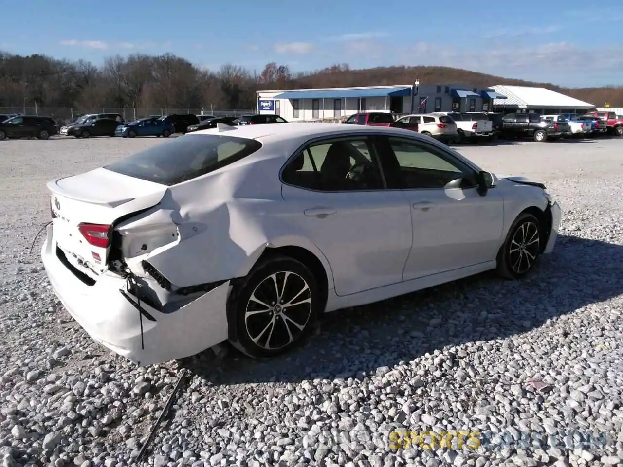 4 Photograph of a damaged car JTNB11HK3K3080263 TOYOTA CAMRY 2019