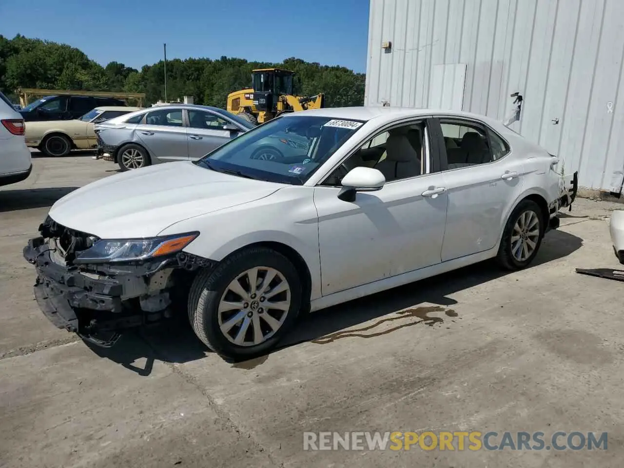 1 Photograph of a damaged car JTNB11HK5K3082984 TOYOTA CAMRY 2019