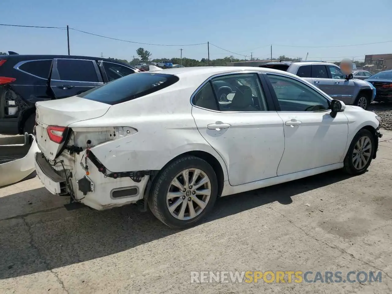 3 Photograph of a damaged car JTNB11HK5K3082984 TOYOTA CAMRY 2019
