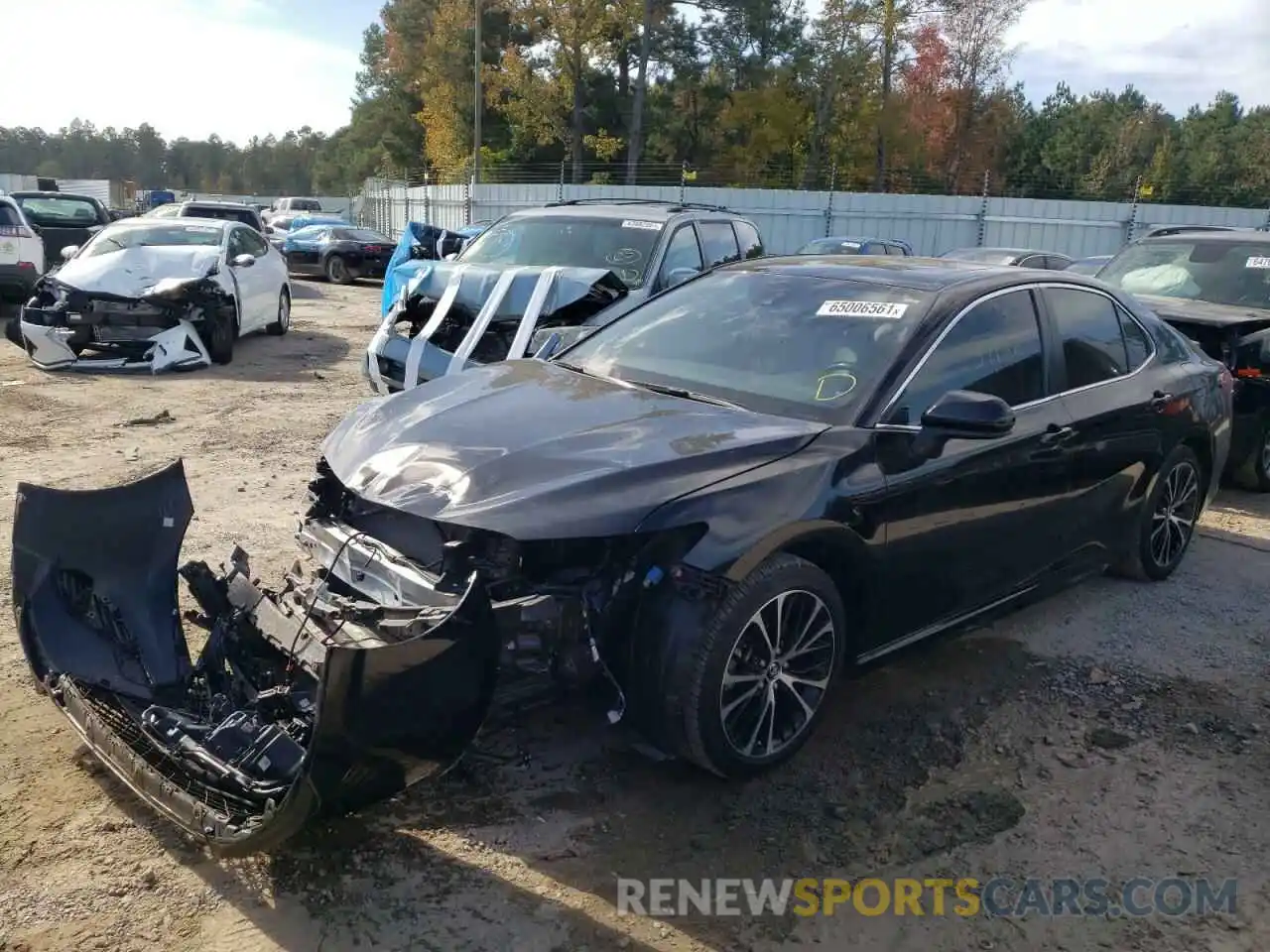 2 Photograph of a damaged car JTNB11HK9K3083667 TOYOTA CAMRY 2019