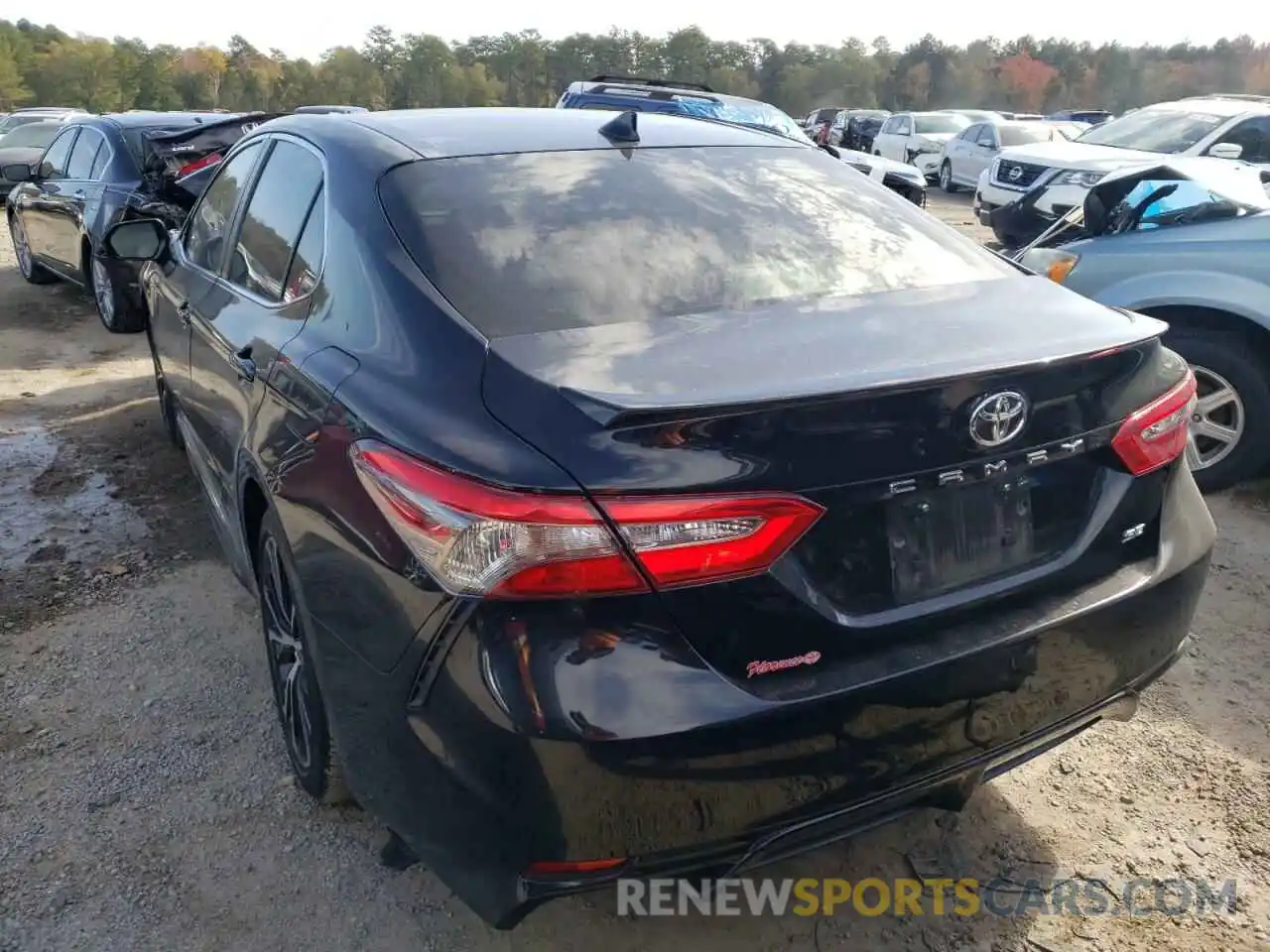 3 Photograph of a damaged car JTNB11HK9K3083667 TOYOTA CAMRY 2019